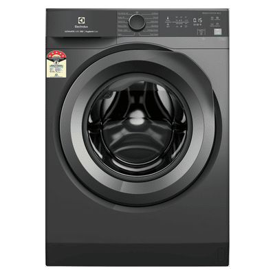 Electrolux 9 kg 5 Star Inverter Fully Automatic Front Load Washing Machine (UltimateCare 300, EWF9024M3SB, HygienicCare, Dark Silver)