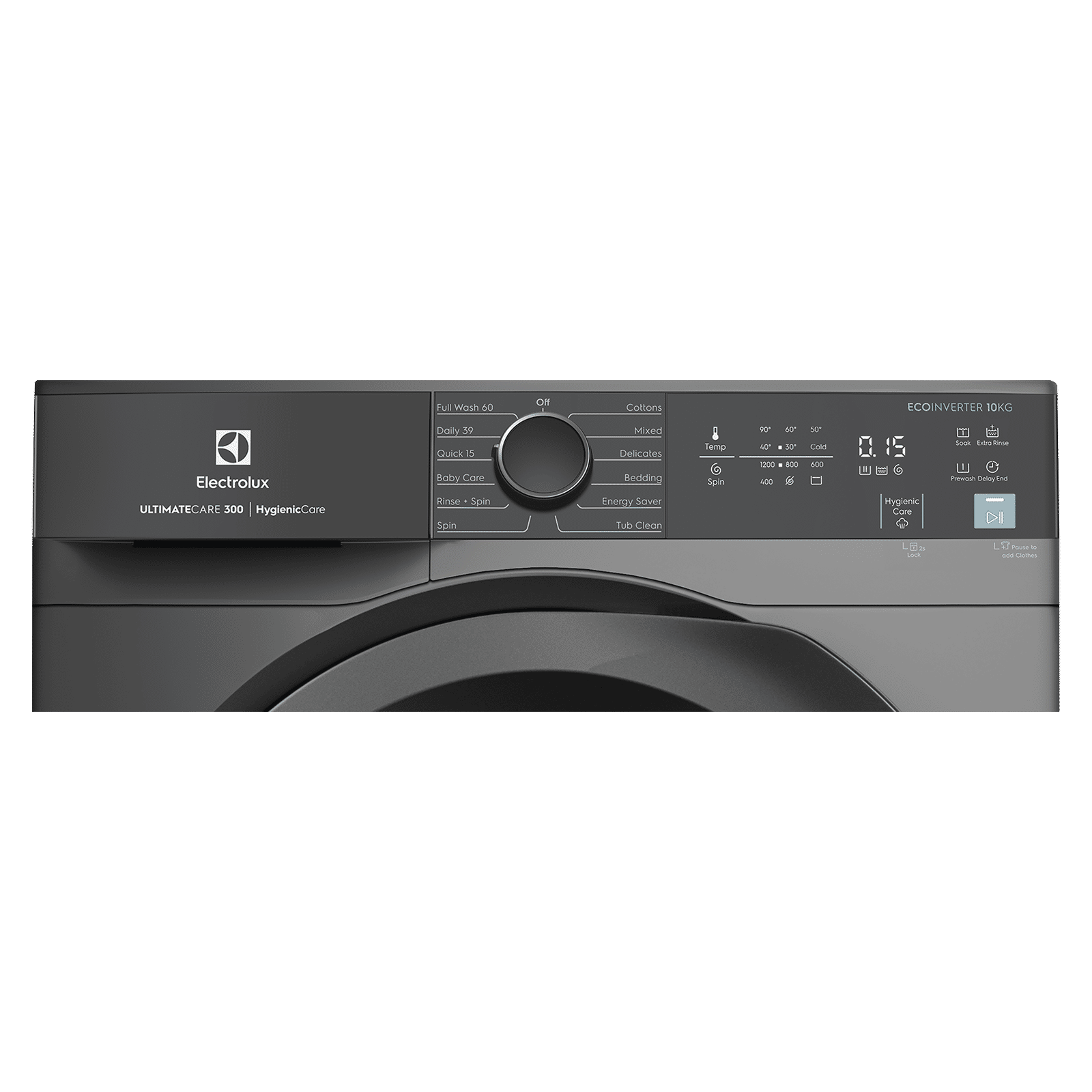 Electrolux 10 kg 5 Star Inverter Fully Automatic Front Load Washing Machine (UltimateCare 300, EWF1024M3SB, HygienicCare, Dark Silver) Electrolux 10 kg 5 Star Inverter Fully Automatic Front Load Washing Machine (UltimateCare 300, EWF1024M3SB, HygienicCare, Dark Silver)_5