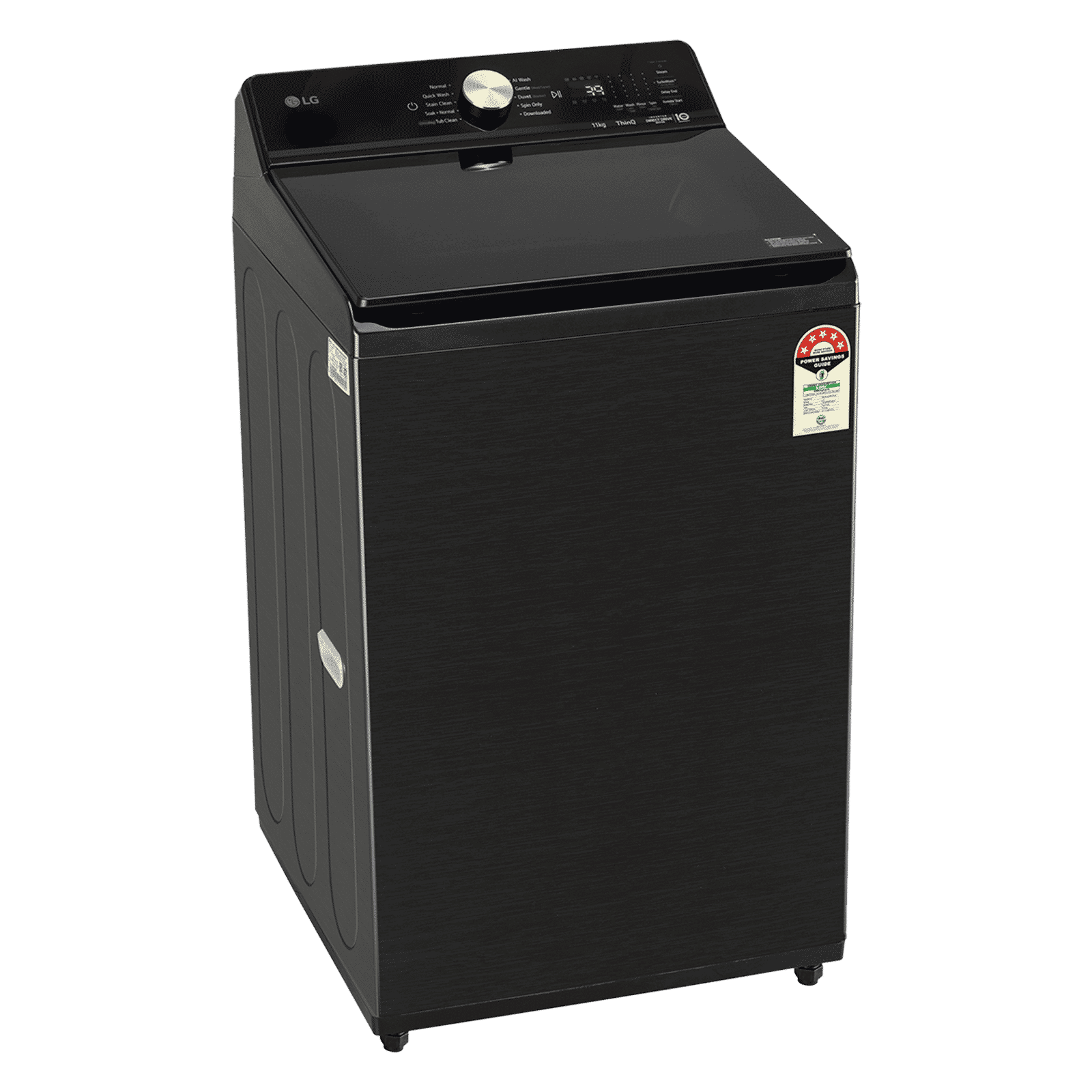 LG 10 kg 5 Star Wi-Fi Inverter Fully Automatic Top Load Washing Machine (TX Series, TX510SWP.APBQEIL, AI Direct Drive, Platinum Black) LG 10 kg 5 Star Wi-Fi Inverter Fully Automatic Top Load Washing Machine (TX Series, TX510SWP.APBQEIL, AI Direct Drive, Platinum Black)_5