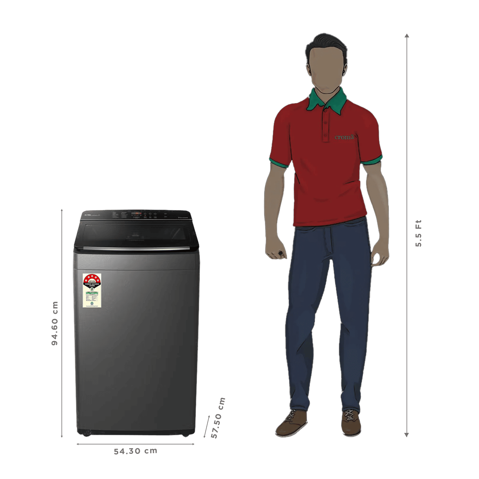 IFB 8 kg 5 Star Fully Automatic Top Load Washing Machine (TL801OG2SID, 8903287032882, With Eco Inverter, Onyx Grey)_2