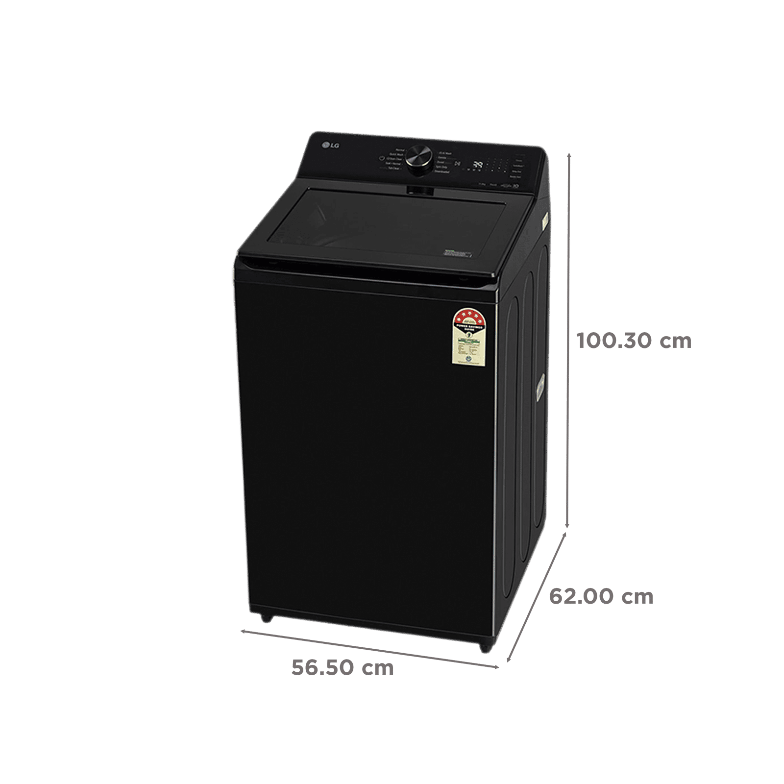 LG 11 kg 5 Star Wi-Fi Inverter Fully Automatic Top Load Washing Machine ( TX Series, TX511SWO, 6 Motion Direct Drive, Onyx Black)_3