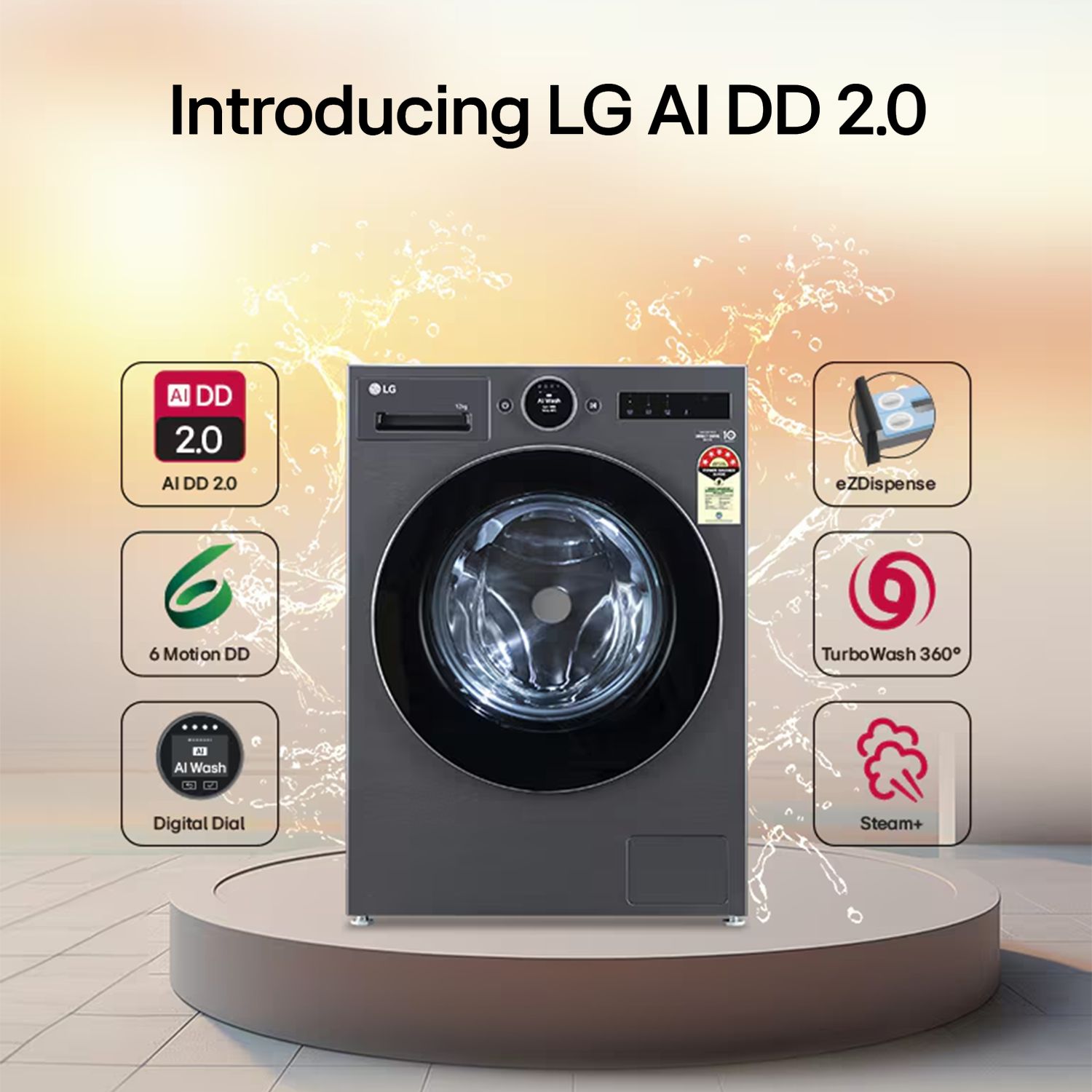 LG 12 kg 5 Star Wi-Fi Inverter Fully Automatic Front Load Washing Machine (VX Series, FX1412A9K, AI Direct Drive 2.0, Essence Black) LG 12 kg 5 Star Wi-Fi Inverter Fully Automatic Front Load Washing Machine (VX Series, FX1412A9K, AI Direct Drive 2.0, Essence Black)_11