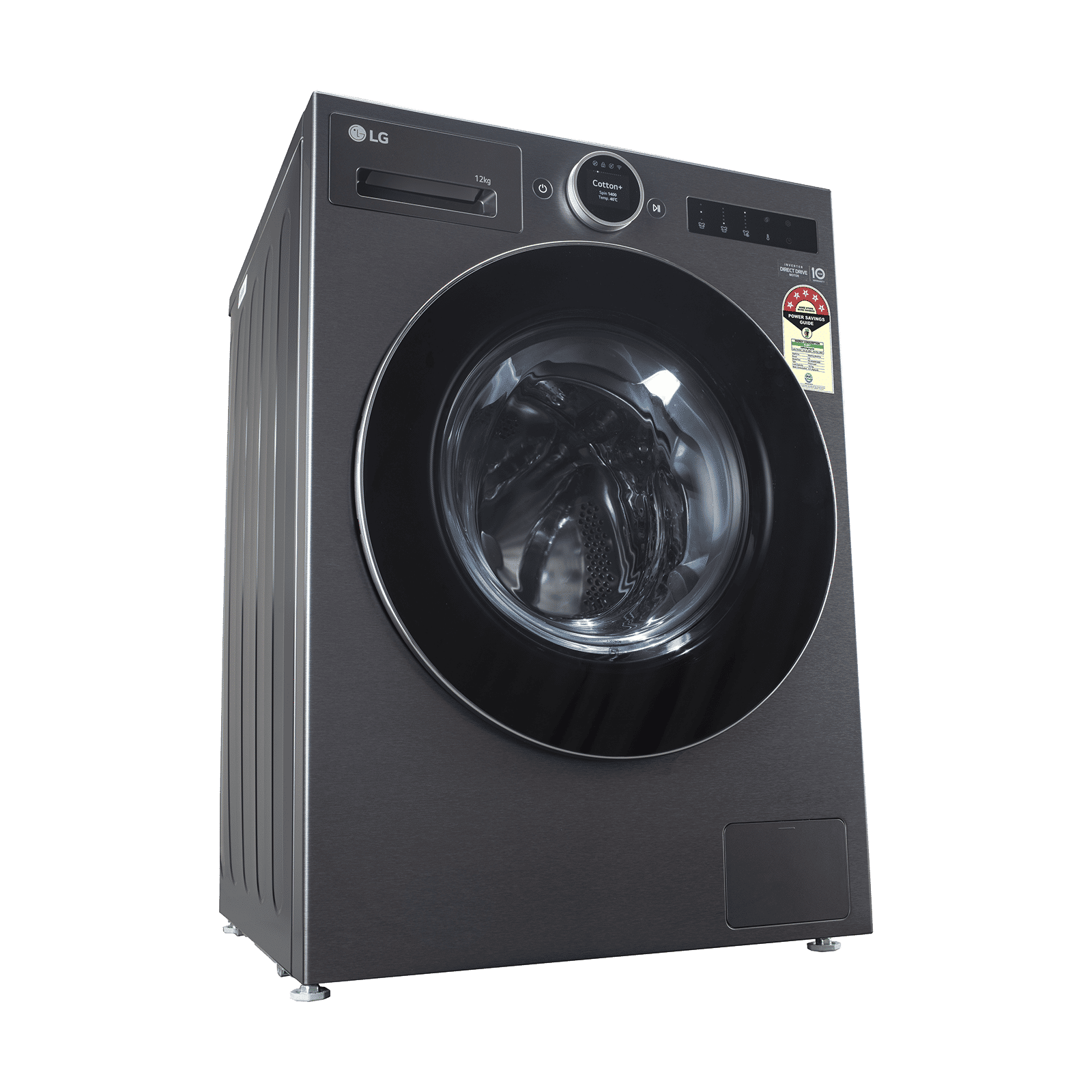 LG 12 kg 5 Star Wi-Fi Inverter Fully Automatic Front Load Washing Machine (VX Series, FX1412A9K, AI Direct Drive 2.0, Essence Black) LG 12 kg 5 Star Wi-Fi Inverter Fully Automatic Front Load Washing Machine (VX Series, FX1412A9K, AI Direct Drive 2.0, Essence Black)_6