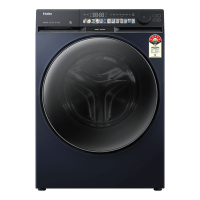 Haier 12 kg 5 Star Wi-Fi Fully Automatic Front Load Washing Machine (F9P, HW120-DM14F9PBKU1, Direct Motion Motor, Black)