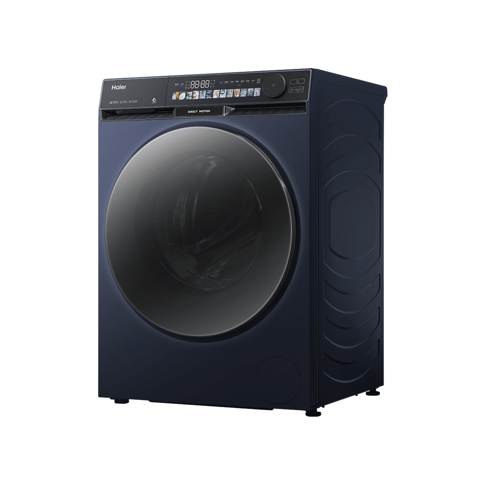 Haier 10 kg 5 Star Wi-Fi Fully Automatic Front Load Washing Machine (F9P, HW100-DM14F9PBKU1, Direct Motion Motor, Black) Haier 10 kg 5 Star Wi-Fi Fully Automatic Front Load Washing Machine (F9P, HW100-DM14F9PBKU1, Direct Motion Motor, Black)_6