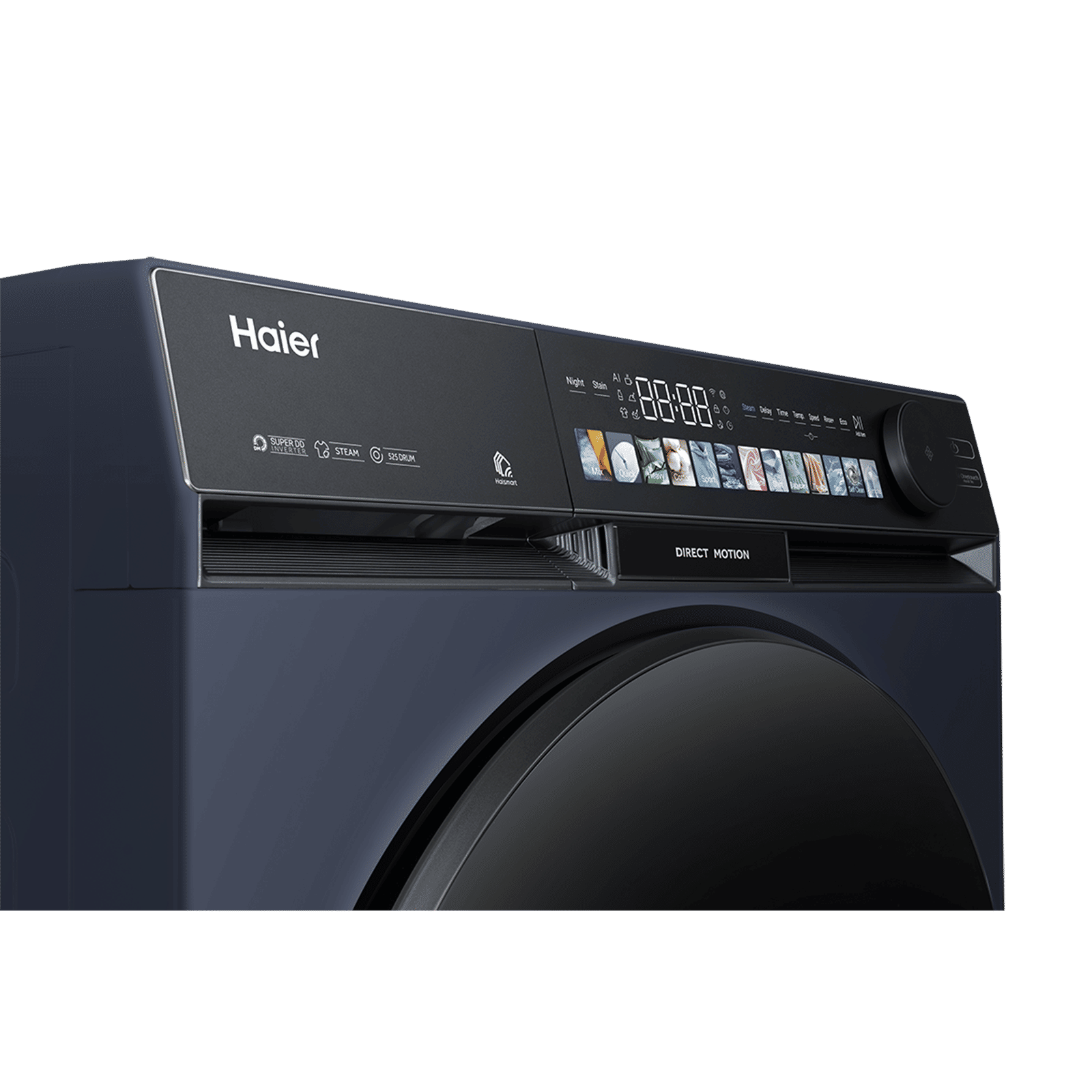 Haier 10 kg 5 Star Wi-Fi Fully Automatic Front Load Washing Machine (F9P, HW100-DM14F9PBKU1, Direct Motion Motor, Black) Haier 10 kg 5 Star Wi-Fi Fully Automatic Front Load Washing Machine (F9P, HW100-DM14F9PBKU1, Direct Motion Motor, Black)_9