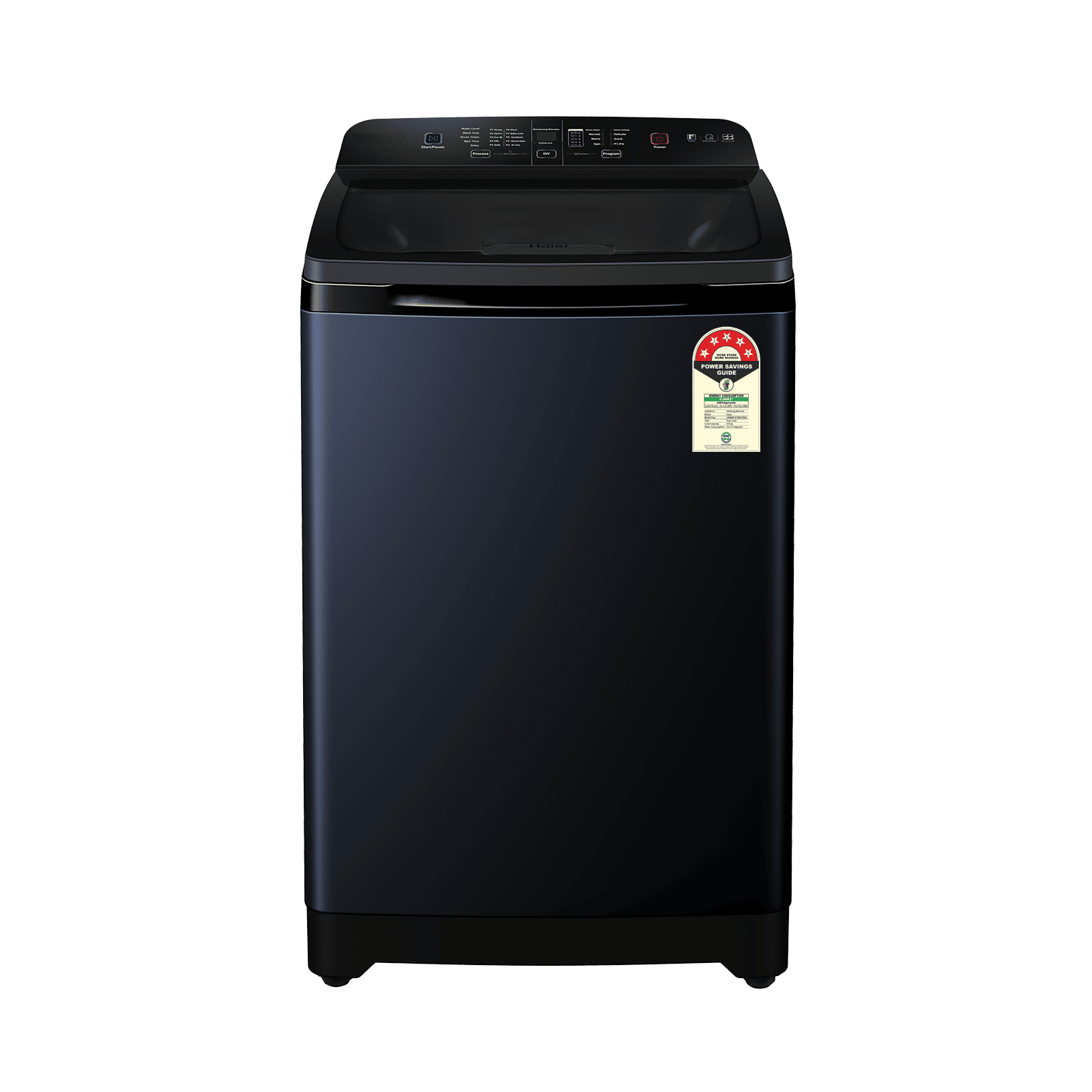 Haier 8 kg 5 Star Fully Automatic Top Load Washing Machine (678, HWM80-678BK, Child Lock, Black) Haier 8 kg 5 Star Fully Automatic Top Load Washing Machine (678, HWM80-678BK, Child Lock, Black)_1