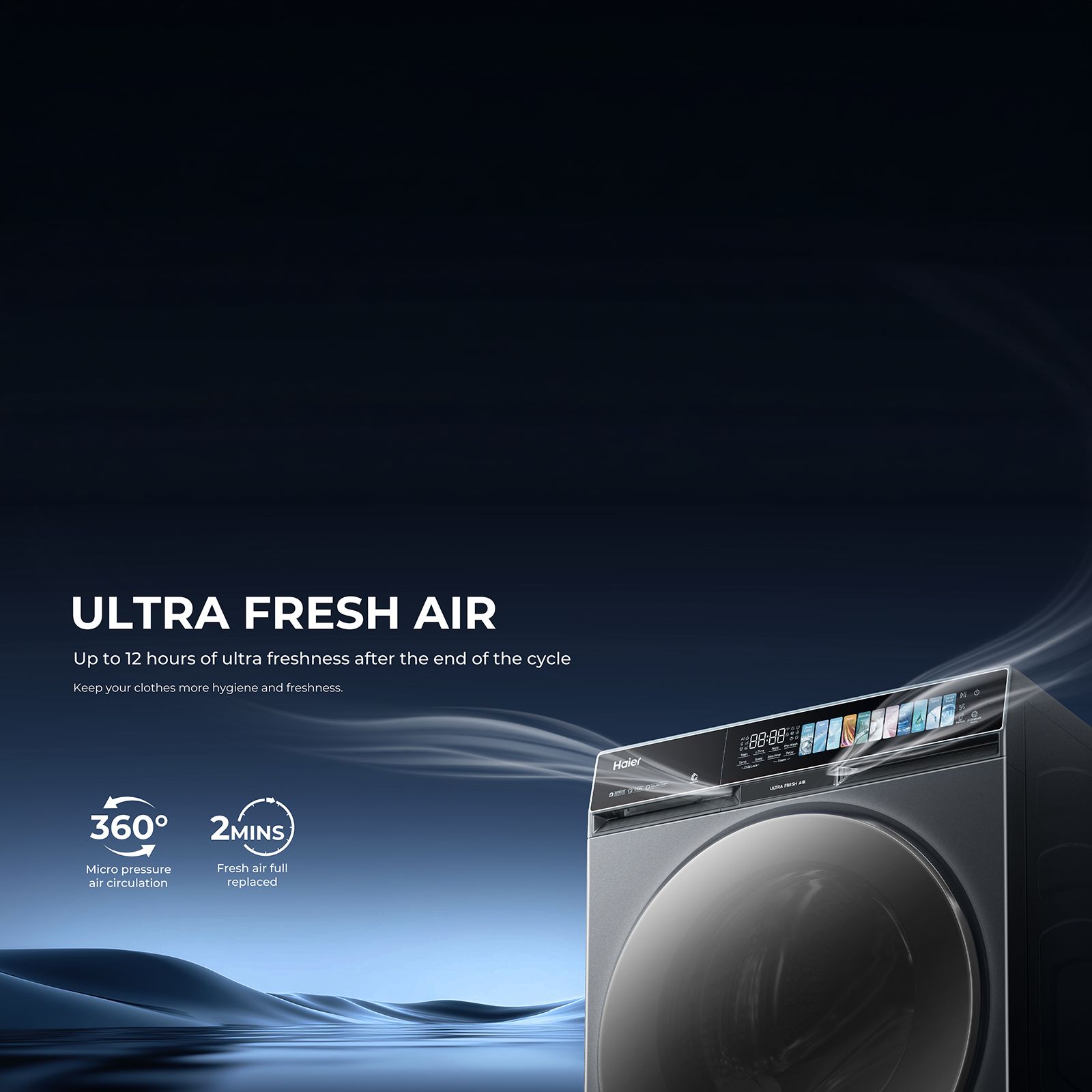 Haier 12 kg 5 Star Wi-Fi Inverter Fully Automatic Front Load Washing Machine (F11, HW120-DM14F11BKU1, Direct Motion Motor, Black) Haier 12 kg 5 Star Wi-Fi Inverter Fully Automatic Front Load Washing Machine (F11, HW120-DM14F11BKU1, Direct Motion Motor, Black)_20