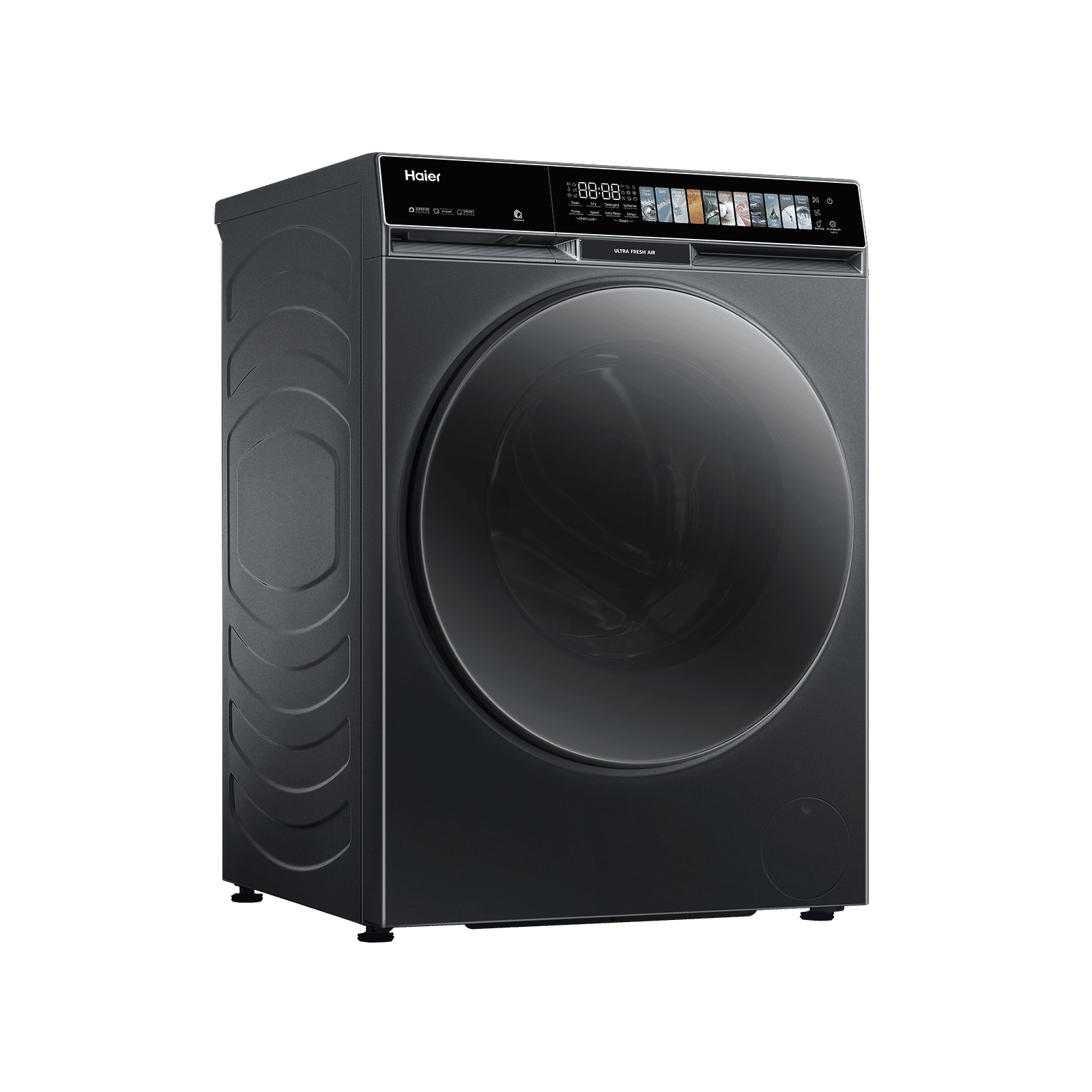 Haier 12 kg 5 Star Wi-Fi Inverter Fully Automatic Front Load Washing Machine (F11, HW120-DM14F11BKU1, Direct Motion Motor, Black) Haier 12 kg 5 Star Wi-Fi Inverter Fully Automatic Front Load Washing Machine (F11, HW120-DM14F11BKU1, Direct Motion Motor, Black)_5