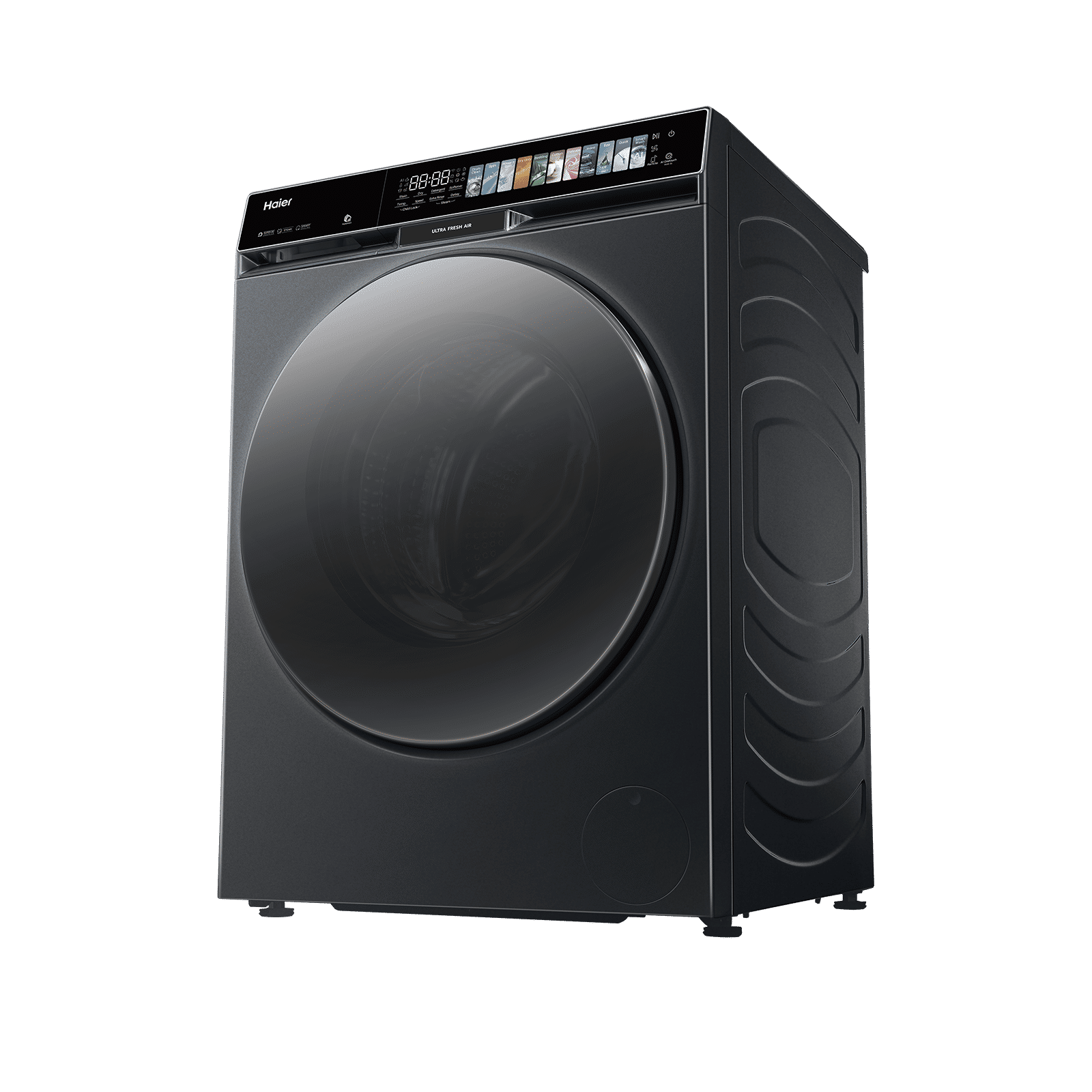 Haier 12 kg 5 Star Wi-Fi Inverter Fully Automatic Front Load Washing Machine (F11, HW120-DM14F11BKU1, Direct Motion Motor, Black) Haier 12 kg 5 Star Wi-Fi Inverter Fully Automatic Front Load Washing Machine (F11, HW120-DM14F11BKU1, Direct Motion Motor, Black)_6