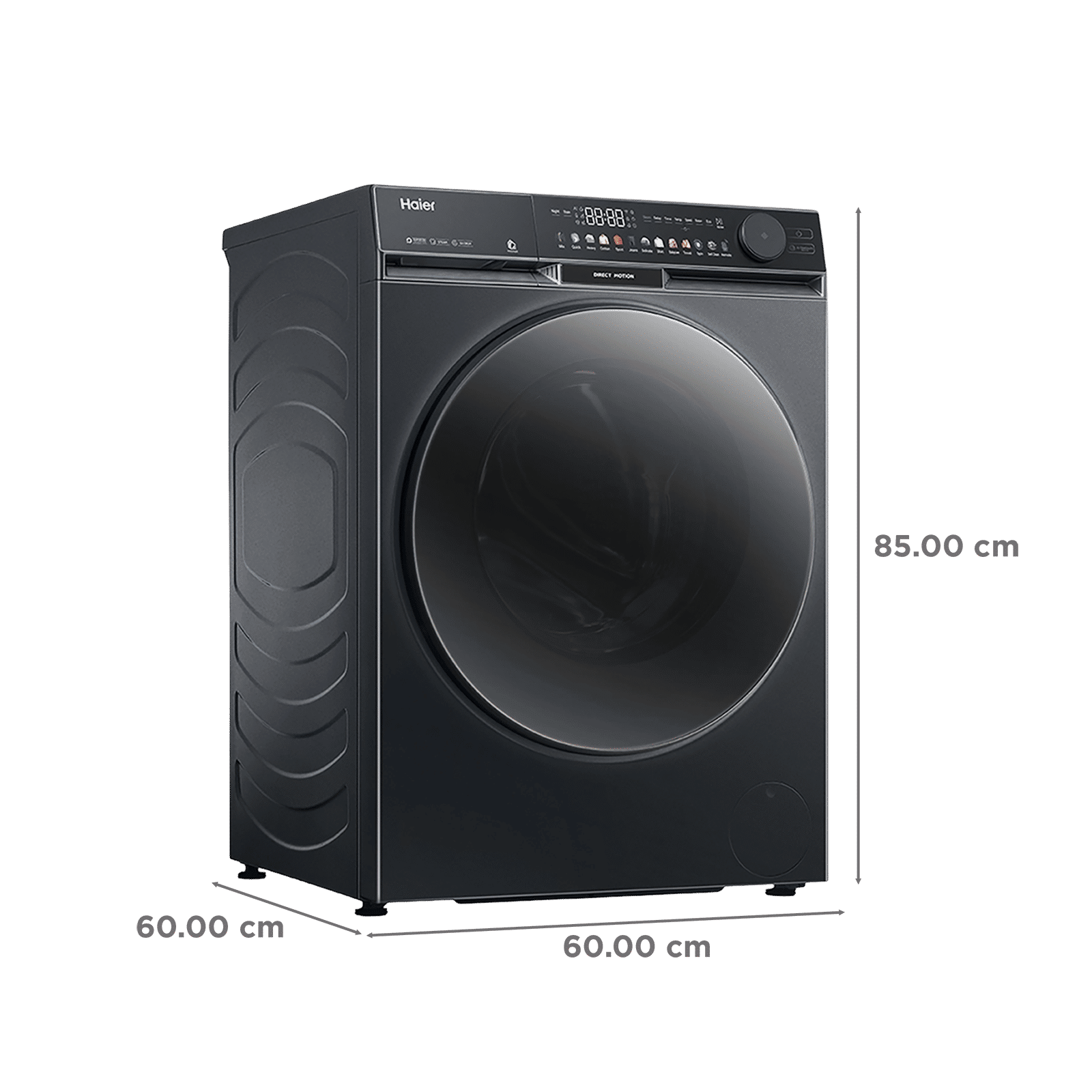 Haier 10 kg 5 Star Wi-Fi Fully Automatic Front Load Washing Machine (F9B, HW100-DM14F9BKU1, Direct Motion Motor, Black) Haier 10 kg 5 Star Wi-Fi Fully Automatic Front Load Washing Machine (F9B, HW100-DM14F9BKU1, Direct Motion Motor, Black)_3