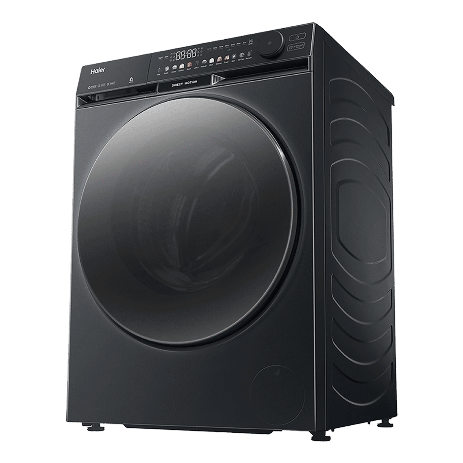 Haier 10 kg 5 Star Wi-Fi Fully Automatic Front Load Washing Machine (F9B, HW100-DM14F9BKU1, Direct Motion Motor, Black) Haier 10 kg 5 Star Wi-Fi Fully Automatic Front Load Washing Machine (F9B, HW100-DM14F9BKU1, Direct Motion Motor, Black)_7