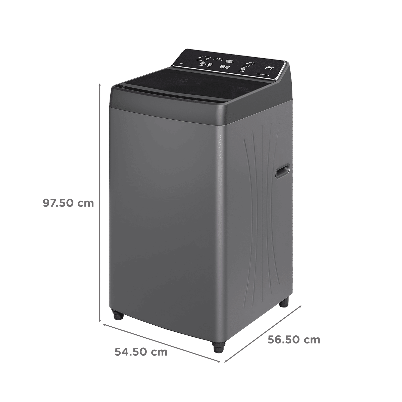 Godrej 7 kg 5 Star Fully Automatic Top Load Washing Machine (Valor, 52141601SD00553, Zero Pressure Technology, Matt Black)_3