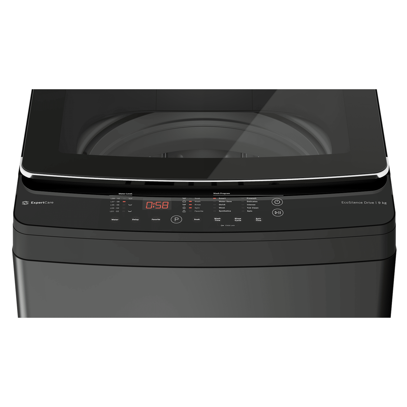 BOSCH 9 kg 5 Star Fully Automatic Top Load Washing Machine (Series 2, WOE90DV0IN, EcoSilence Drive, Black) BOSCH 9 kg 5 Star Fully Automatic Top Load Washing Machine (Series 2, WOE90DV0IN, EcoSilence Drive, Black)_5