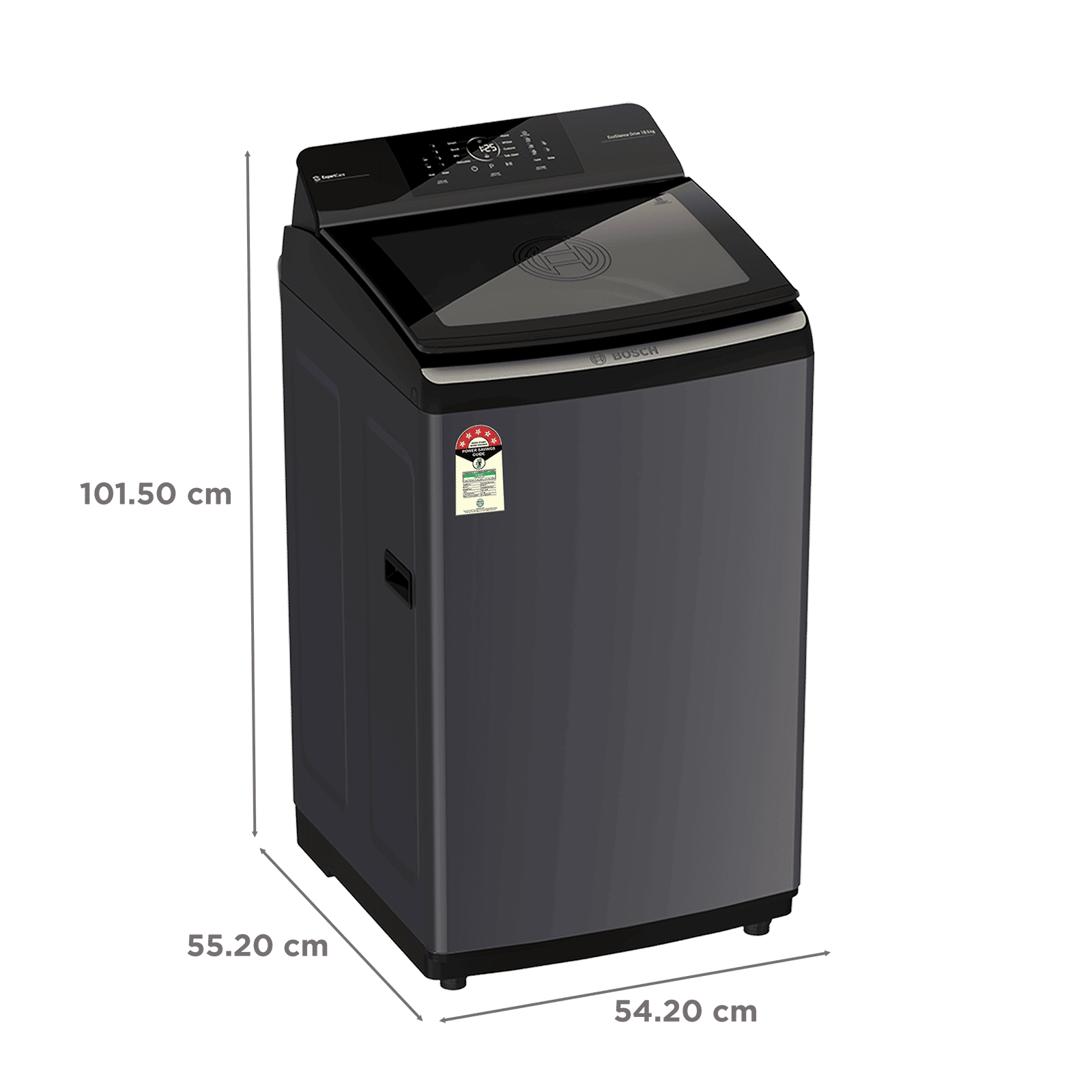 BOSCH 8.5 kg 5 Star Fully Automatic Top Load Washing Machine (Series 2, WOE850B7IN, EcoSilence Drive, Dark Lake) BOSCH 8.5 kg 5 Star Fully Automatic Top Load Washing Machine (Series 2, WOE850B7IN, EcoSilence Drive, Dark Lake)_3