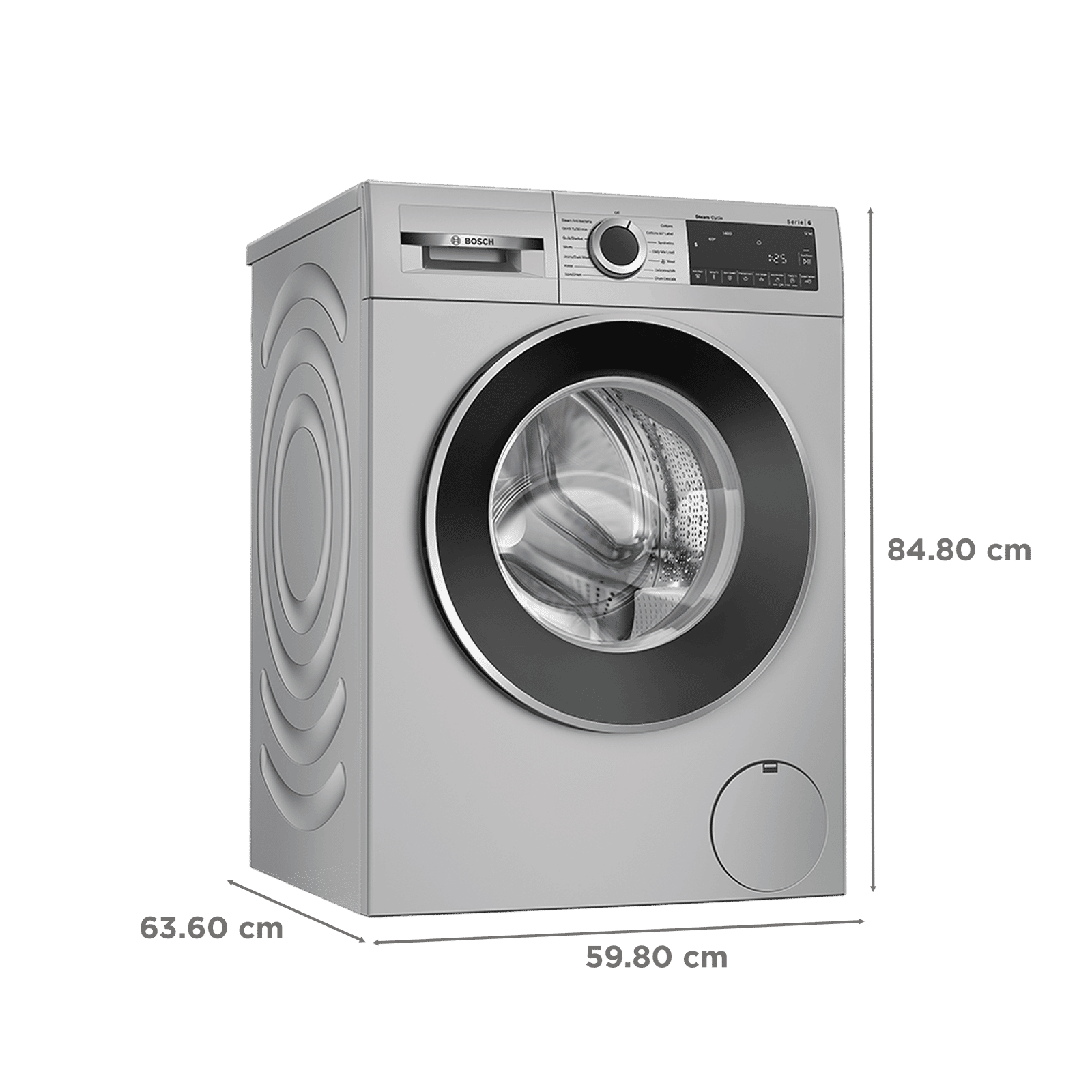 BOSCH 12 kg 5 Star Fully Automatic Front Load Washing Machine (Series 6, WGA2740SIN, EcoSilence Drive, Silver) BOSCH 12 kg 5 Star Fully Automatic Front Load Washing Machine (Series 6, WGA2740SIN, EcoSilence Drive, Silver)_3