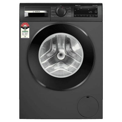 BOSCH 12 kg 5 Star Fully Automatic Front Load Washing Machine (Series 6, WGA2740RIN, EcoSilence Drive, Grey)
