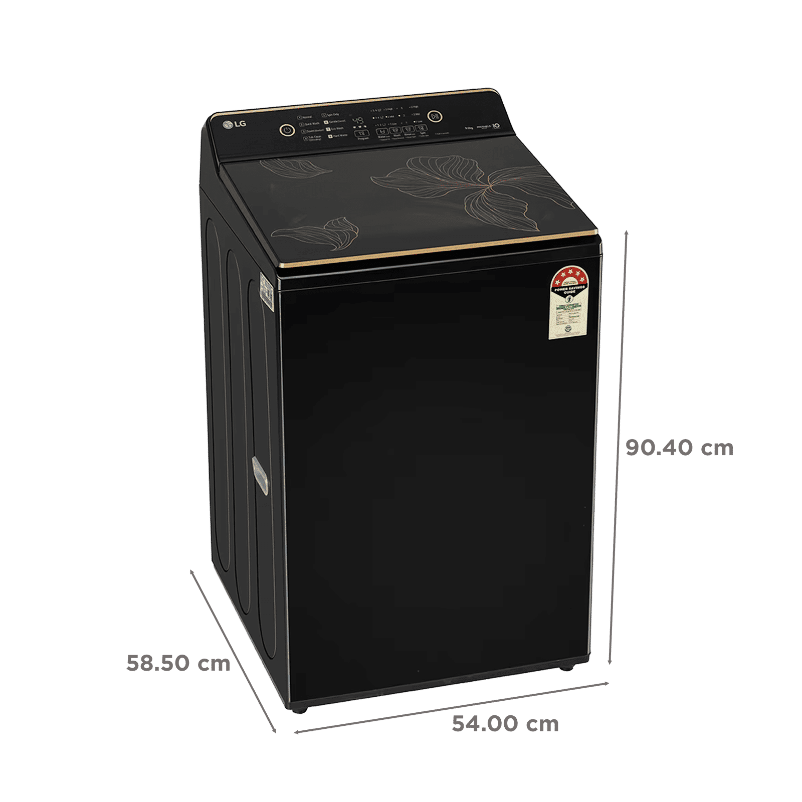LG 9 kg 5 Star Fully Automatic Top Load Washing Machine (Essential, T90KMOB1Z, ProShield Motor, Onyx Black) LG 9 kg 5 Star Fully Automatic Top Load Washing Machine (Essential, T90KMOB1Z, ProShield Motor, Onyx Black)_3