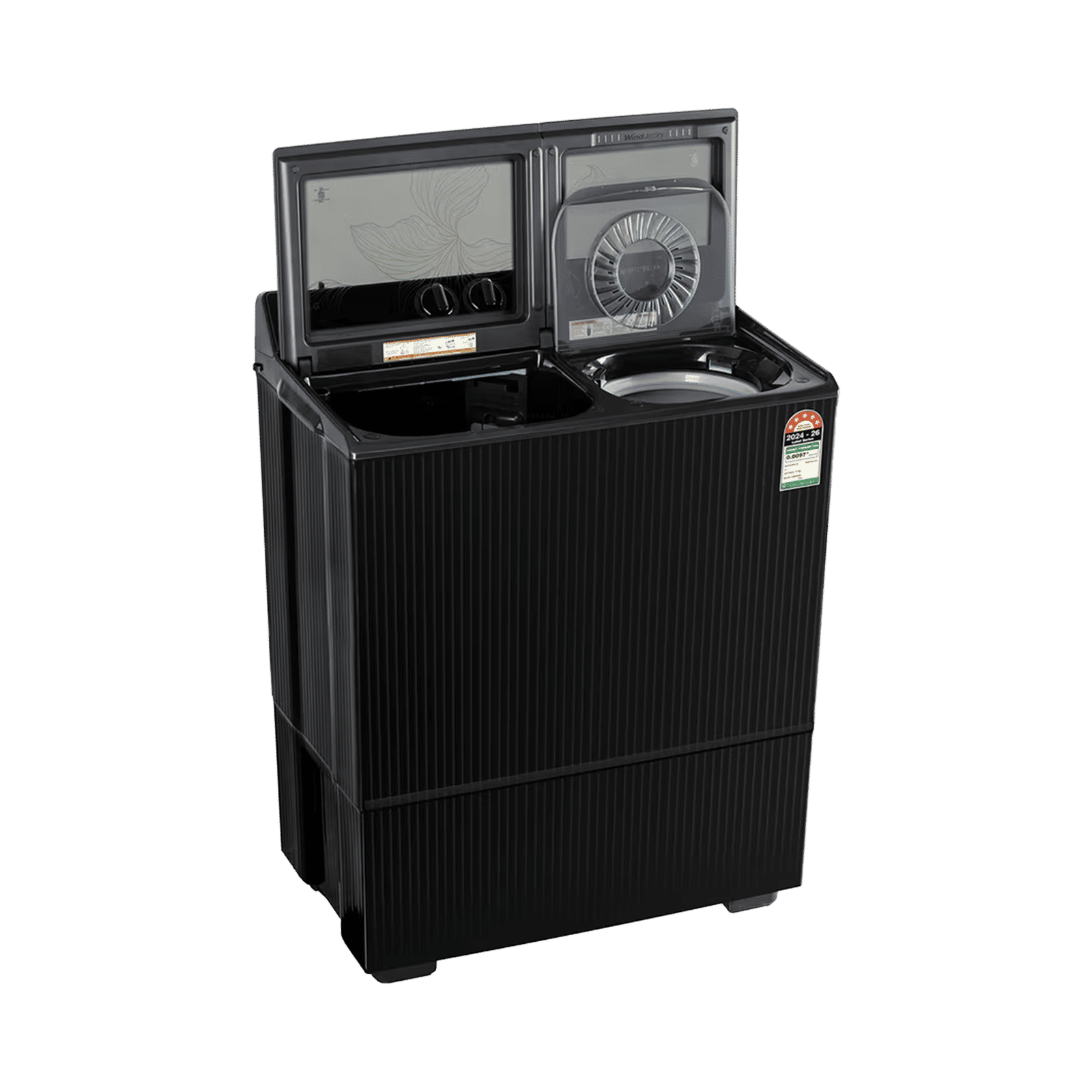 LG 9 kg 5 Star Semi Automatic Washing Machine with Wind Jet Dry+ Technology (Armstrong 2 (AX), PX900H9SO4Z, Onyx Black) LG 9 kg 5 Star Semi Automatic Washing Machine with Wind Jet Dry+ Technology (Armstrong 2 (AX), PX900H9SO4Z, Onyx Black)_8