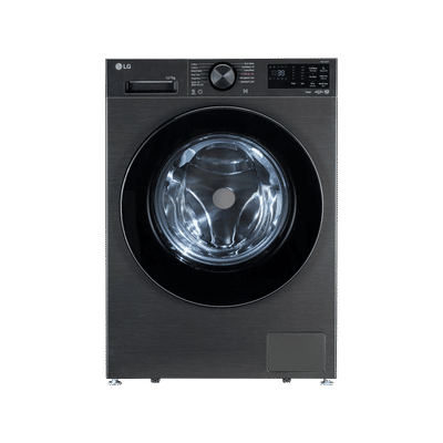 LG 12/7 kg Wi-Fi Inverter Fully Automatic Front Load Washing Machine (GVX, FDX1207N5B, Turbowash 360, Platinum Black)