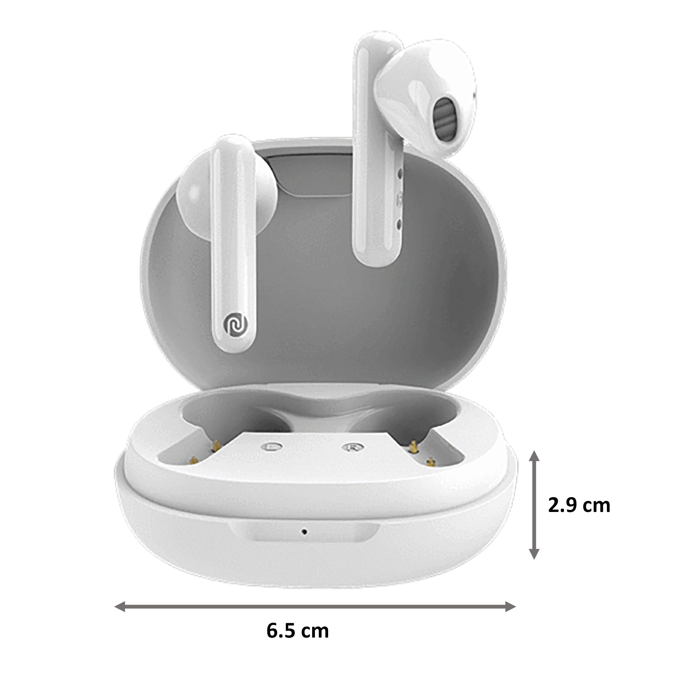 noise Air Buds In-Ear Truly Wireless Earbuds with Mic (Bluetooth 5.0, 20-Hour Playtime, White)_4