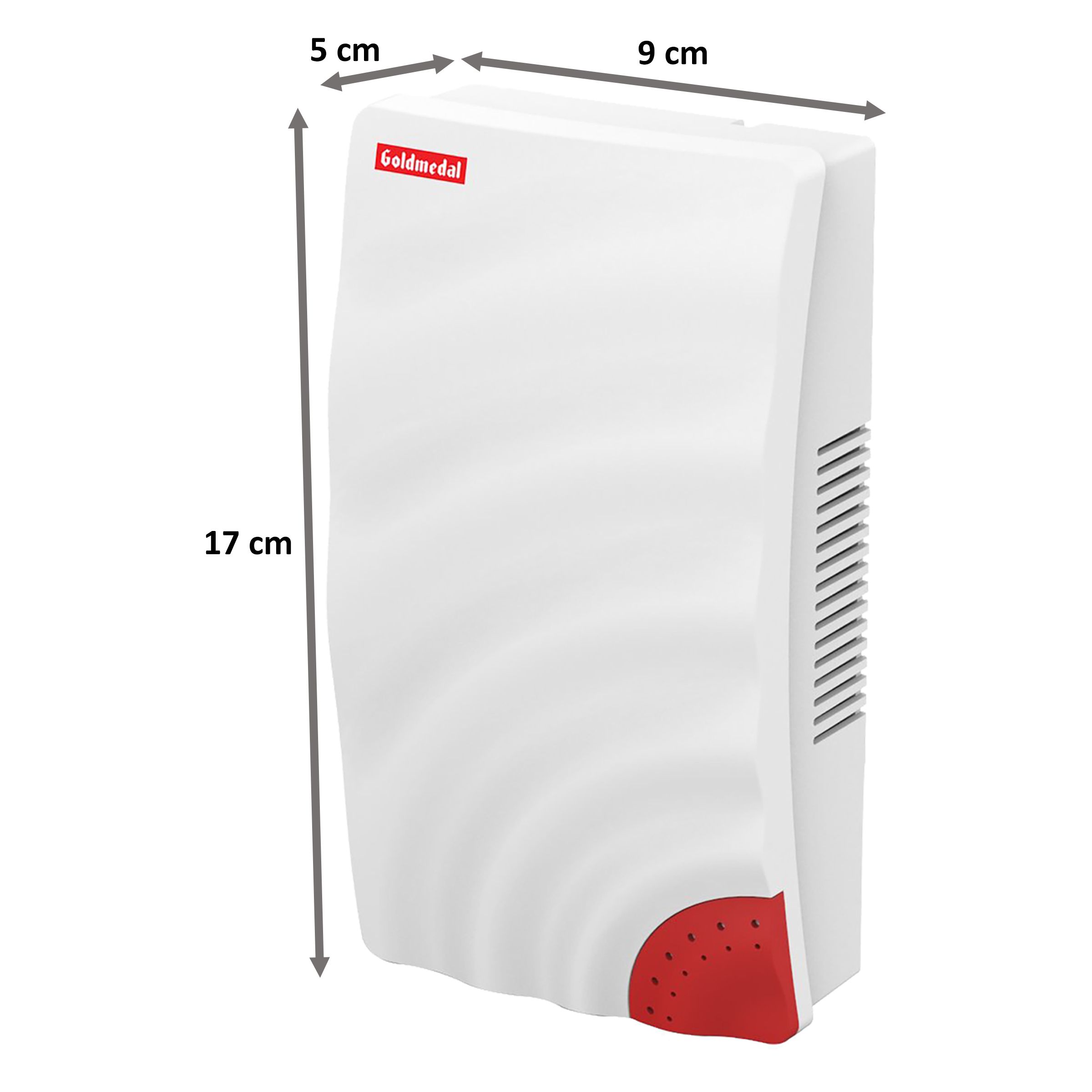 Goldmedal Curve Plus Aqua Door Bell (Stereophonic, 203049, White/Red) Goldmedal Curve Plus Aqua Door Bell (Stereophonic, 203049, White/Red)_2