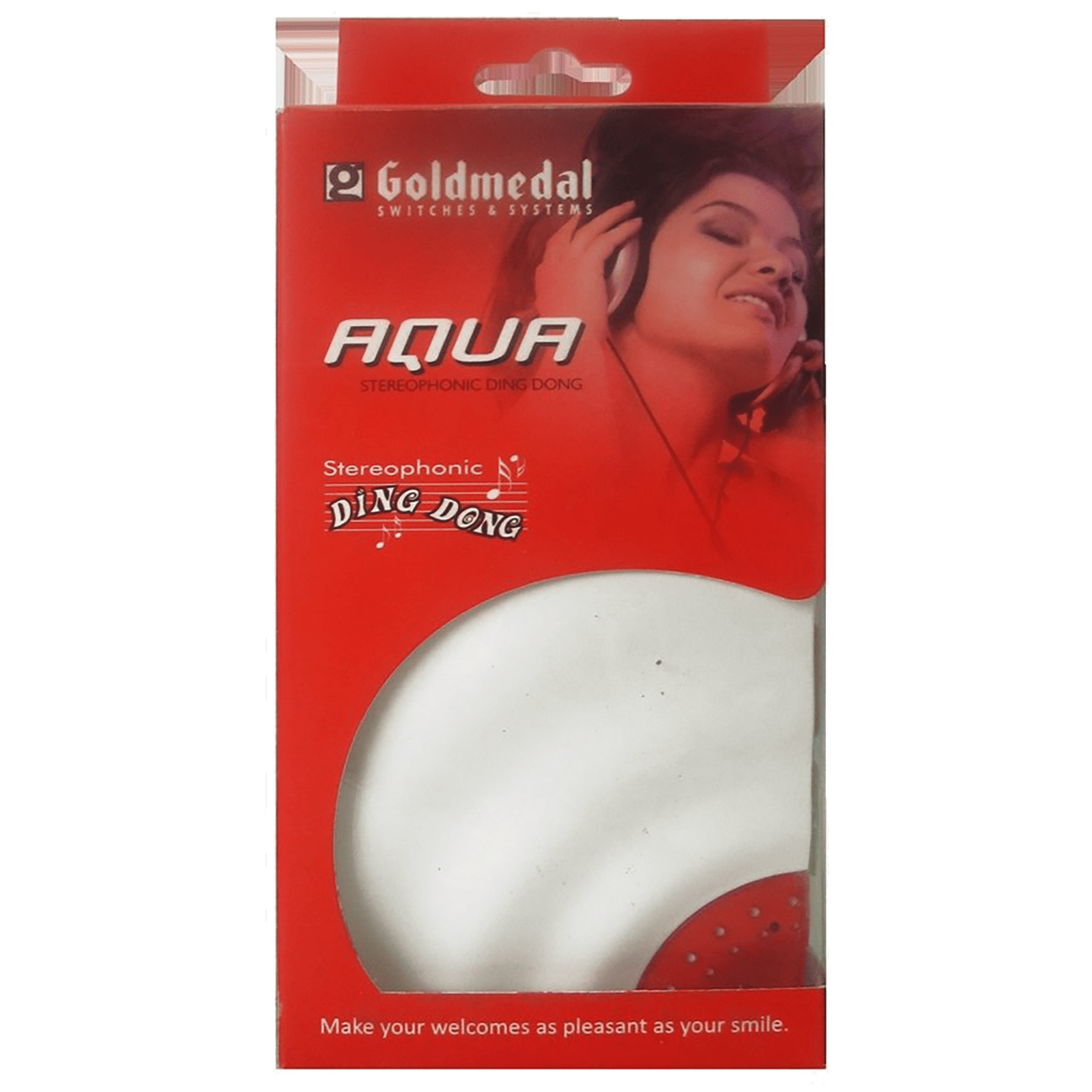 Goldmedal Curve Plus Aqua Door Bell (Stereophonic, 203049, White/Red) Goldmedal Curve Plus Aqua Door Bell (Stereophonic, 203049, White/Red)_7