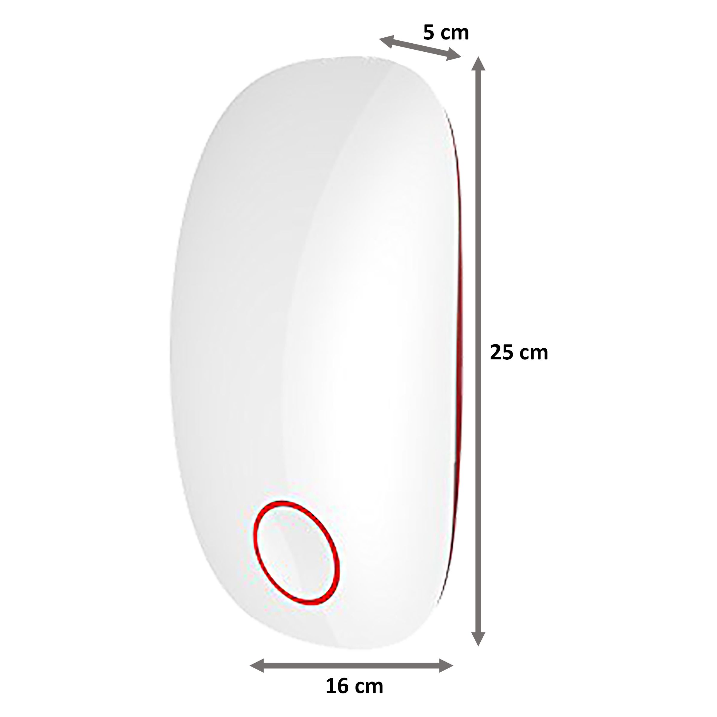 Goldmedal Salsa Door Bell (Polyphonic Tunes, 204083, White/Red) Goldmedal Salsa Door Bell (Polyphonic Tunes, 204083, White/Red)_2