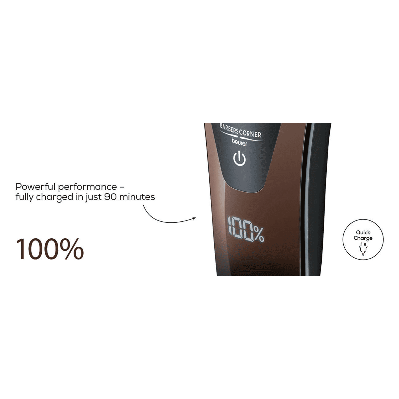 beurer HR 8000 Rechargeable Cordless Dry Shaver for Beard for Men (60mins Runtime, Fast Charging, Black) beurer HR 8000 Rechargeable Cordless Dry Shaver for Beard for Men (60mins Runtime, Fast Charging, Black)_4