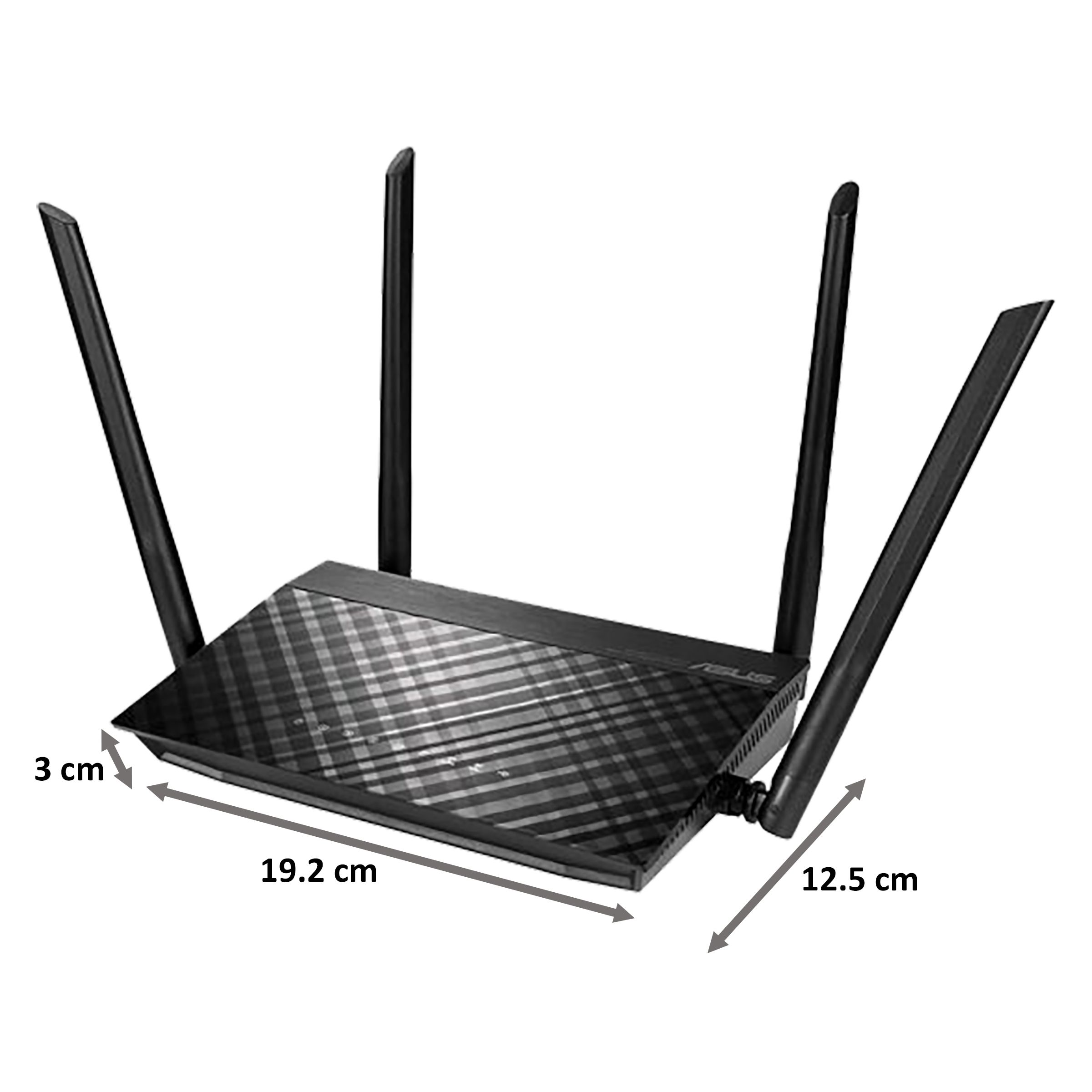 Asus RT-AC59U V2 Dual Band Wi-Fi 5 Router (4 Antennas, 4 LAN Ports, MU-MIMO, Black)_2