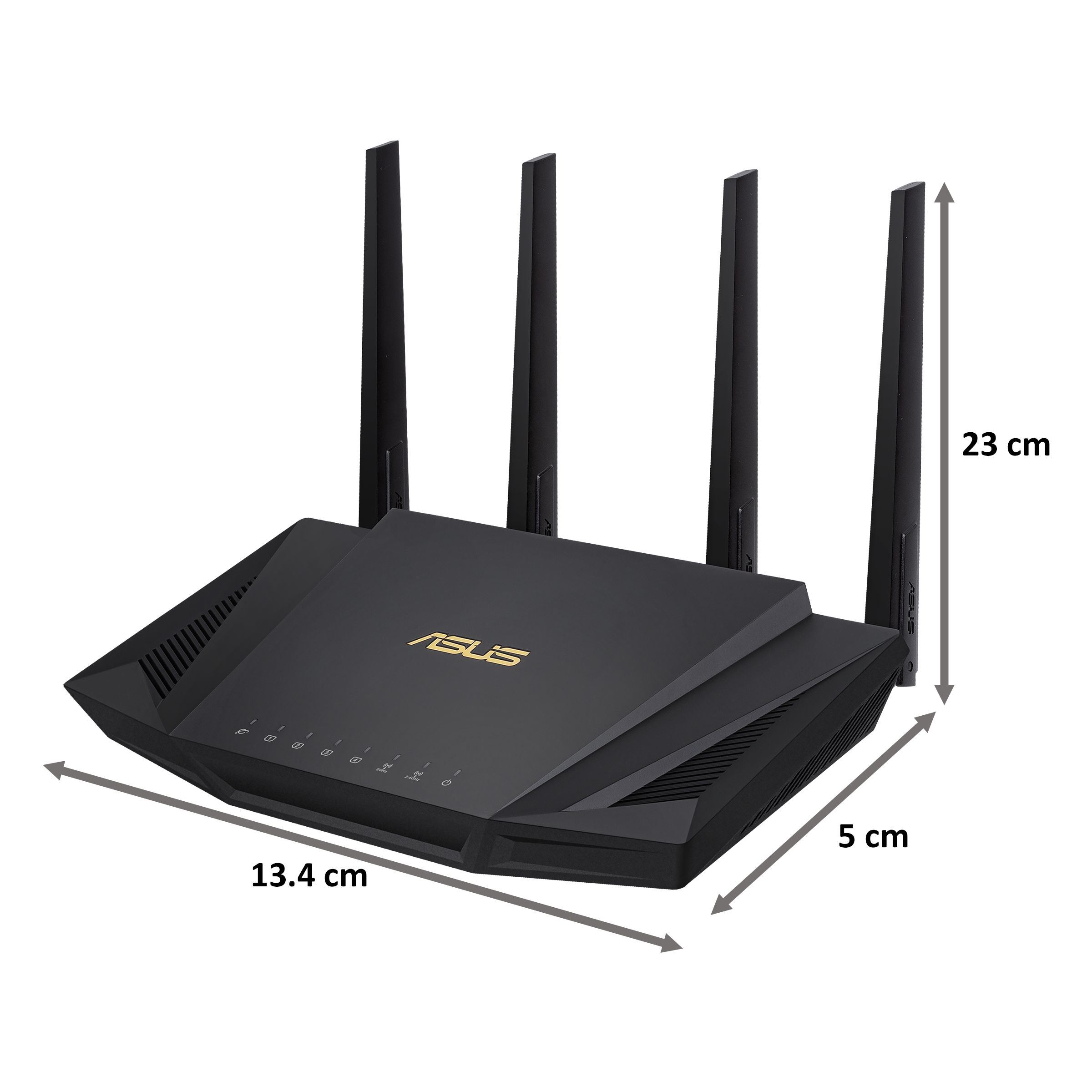 Asus RT-AX3000 Dual Band Wi-Fi 6 Router (4 Antennas, 4 LAN Ports, MU-MIMO and OFDMA, Black)_2