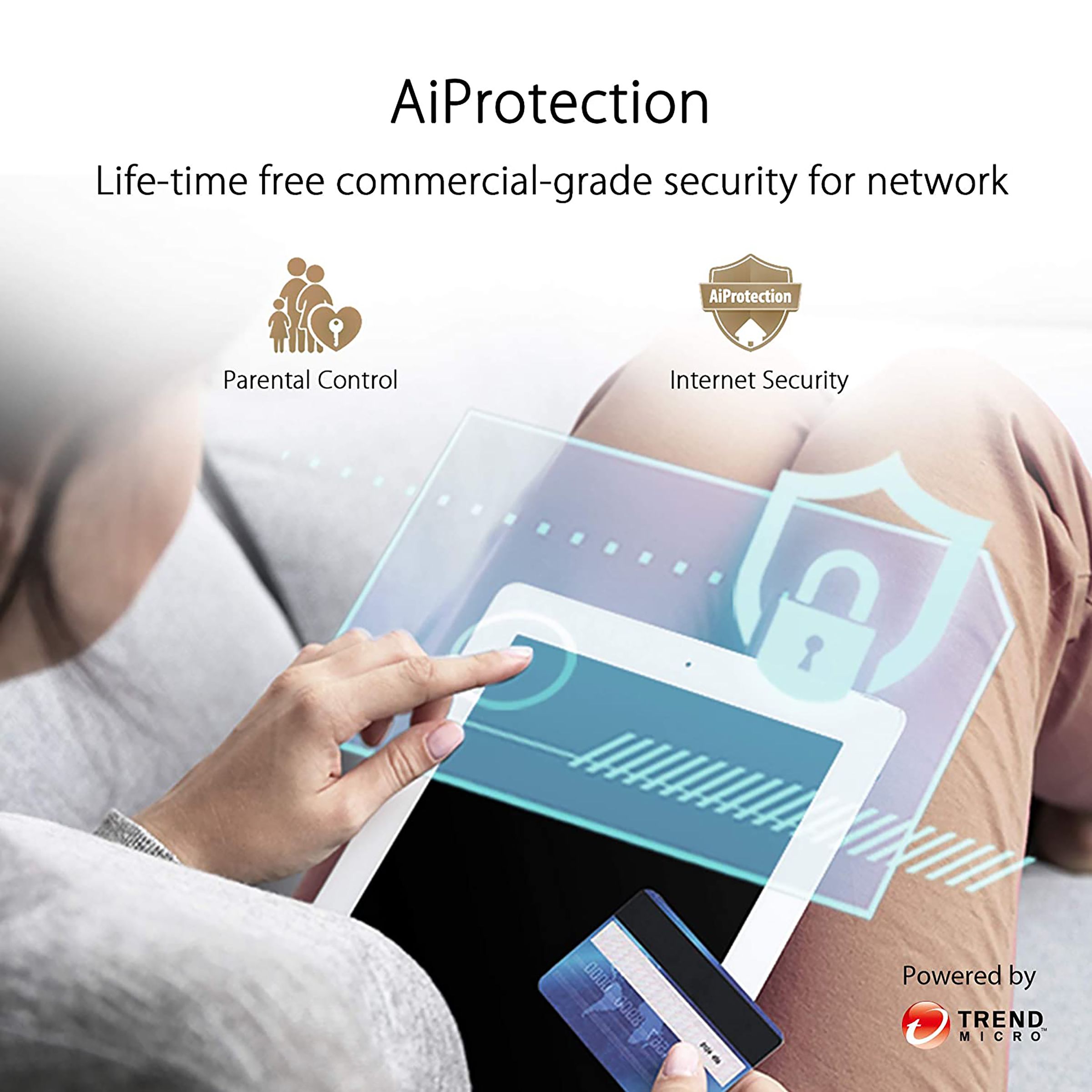 ASUS Dual Band Pack of 2 WiFi Home Mesh System (Ai Protection, ZenWi-Fi AX Mini XD4, Black)_6