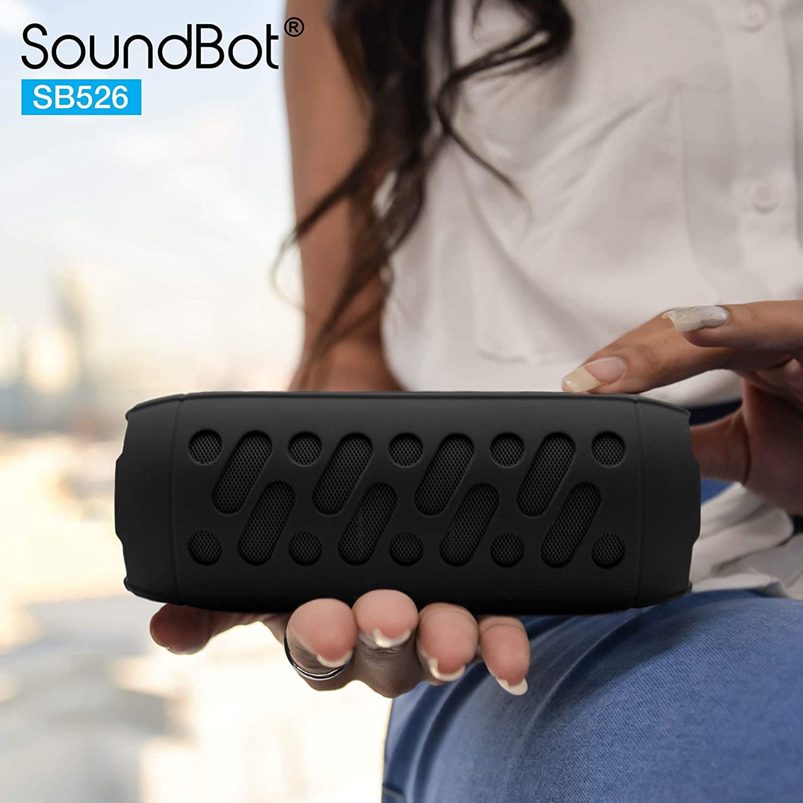SoundBot SB526-BLK 8W Portable Bluetooth Speaker (Anti Shocking, 5.1 Channel, Black) SoundBot SB526-BLK 8W Portable Bluetooth Speaker (Anti Shocking, 5.1 Channel, Black)_7