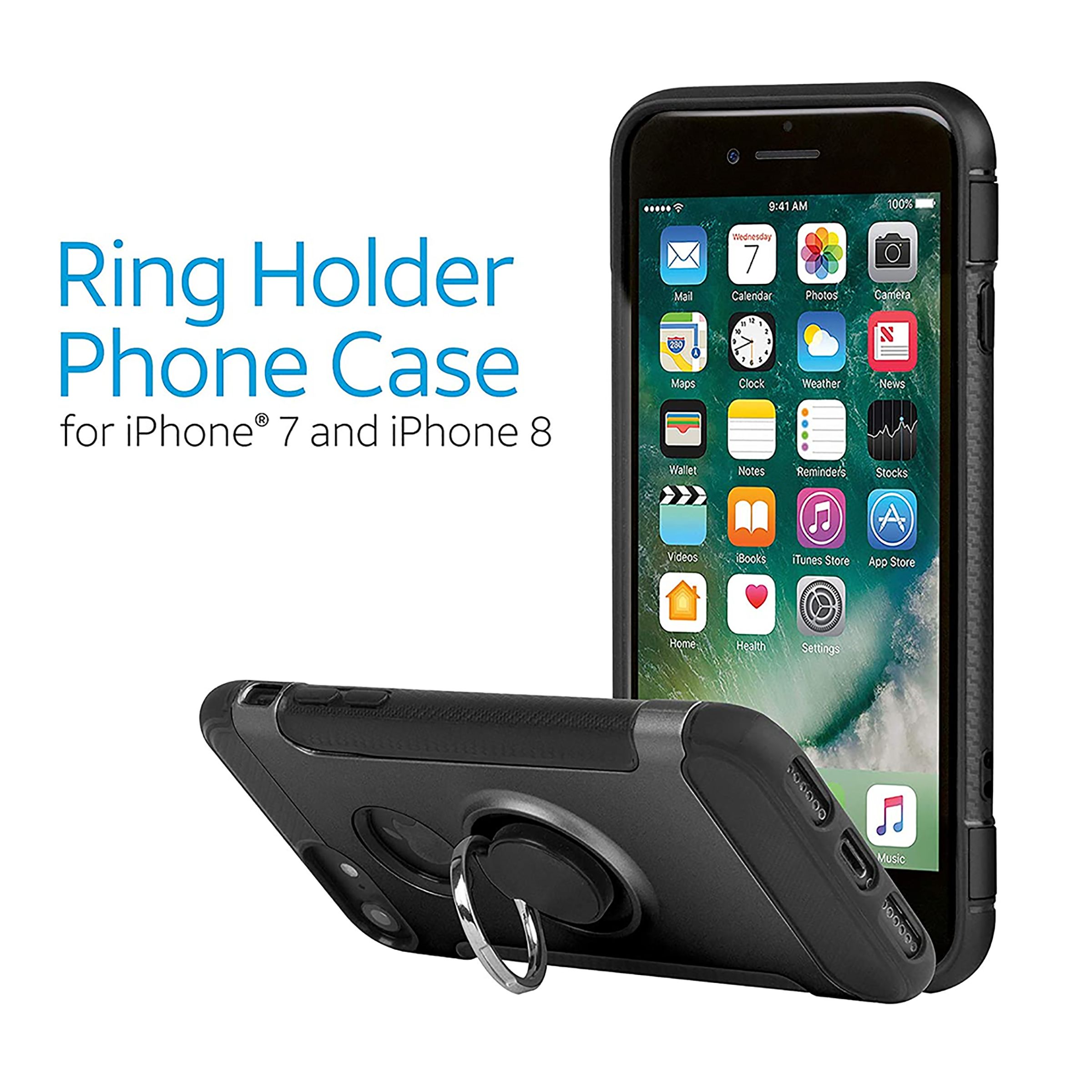 AT&T Back Cover for Apple iPhone 7 and iPhone 8 (Camera Protection, Black) AT&T Back Cover for Apple iPhone 7 and iPhone 8 (Camera Protection, Black)_4