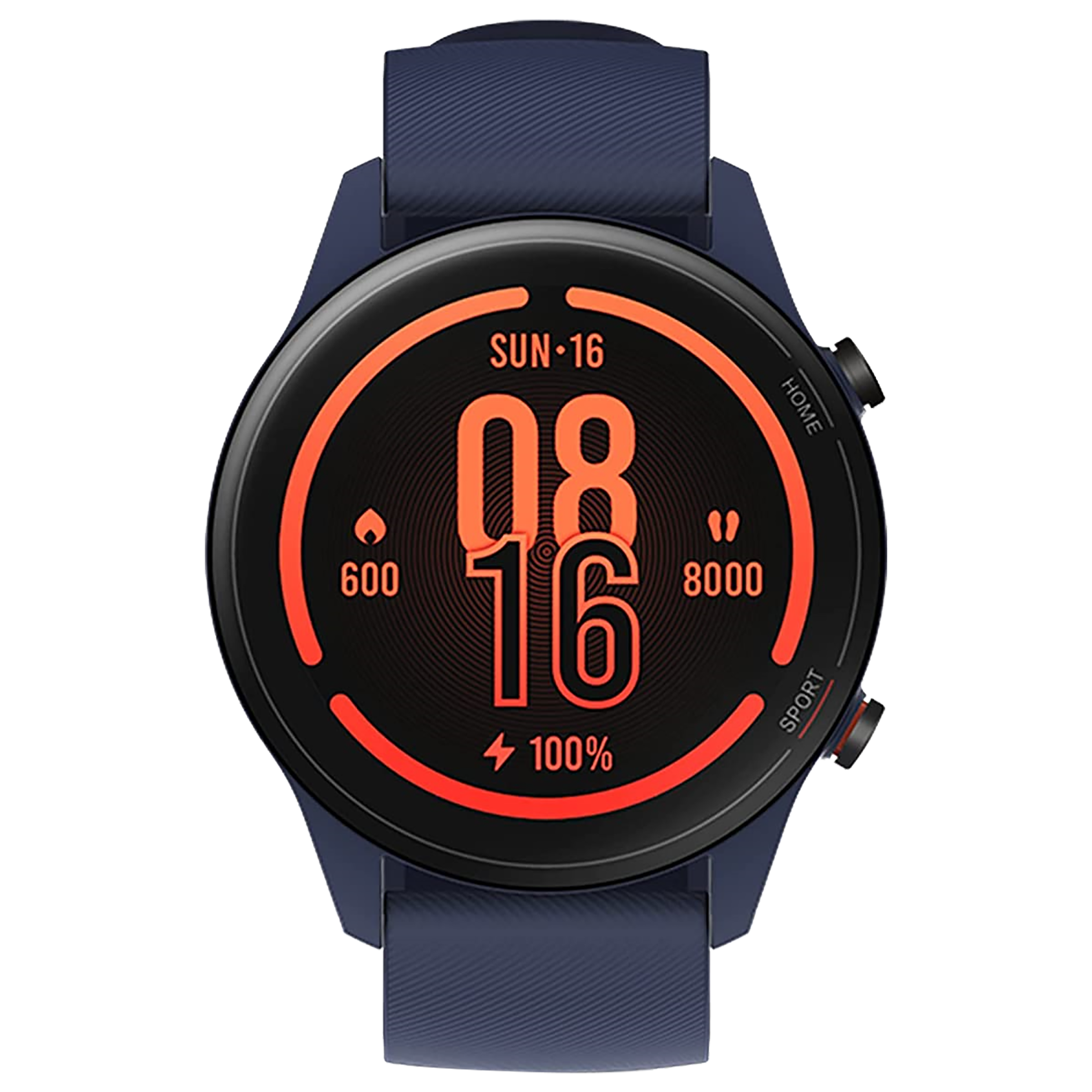 Xiaomi Revolve Active Smartwatch (GPS, 35.33mm) (Alexa Built-In, BHR4585IN, Black/Blue, Sport Band) Xiaomi Revolve Active Smartwatch (GPS, 35.33mm) (Alexa Built-In, BHR4585IN, Black/Blue, Sport Band)_1