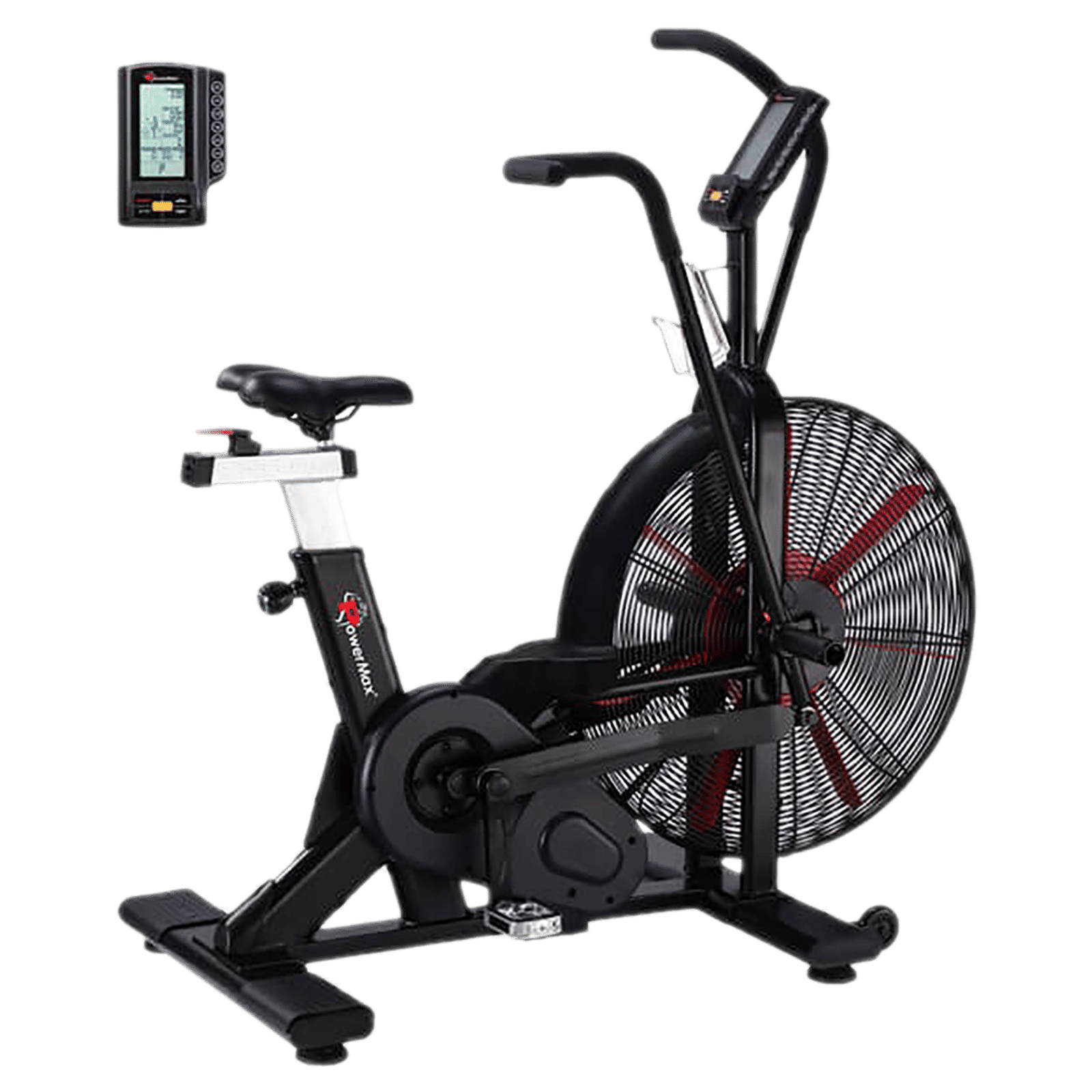 PowerMax Air Bike (Dual transmission system, BA-2500C, Black) PowerMax Air Bike (Dual transmission system, BA-2500C, Black)_1