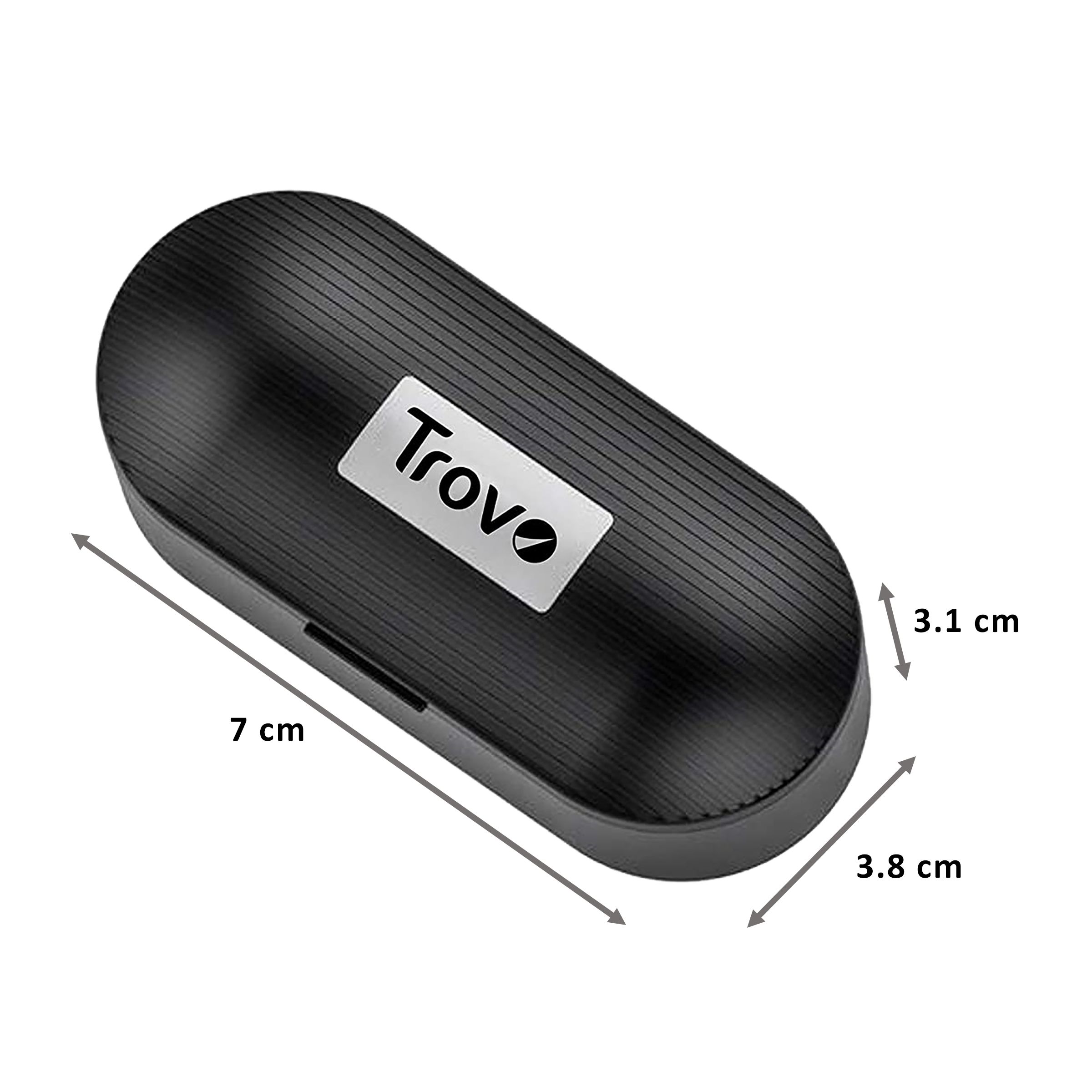 Trovo REP-35 TWS Earbuds with Noise Isolation (Waterproof, Google Assistant Enabled, Black) Trovo REP-35 TWS Earbuds with Noise Isolation (Waterproof, Google Assistant Enabled, Black)_2
