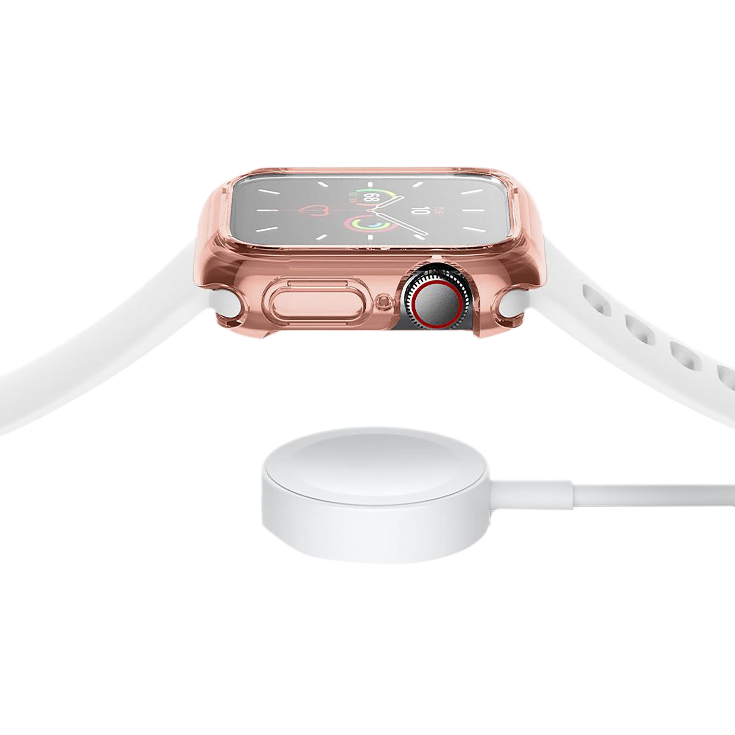 spigen Ultra Hybrid TPU & PC Case for Apple Watch SE2, Series 6, 5, 4 (40mm) (Raised Bezels, Rose Crystal) spigen Ultra Hybrid TPU & PC Case for Apple Watch SE2, Series 6, 5, 4 (40mm) (Raised Bezels, Rose Crystal)_7