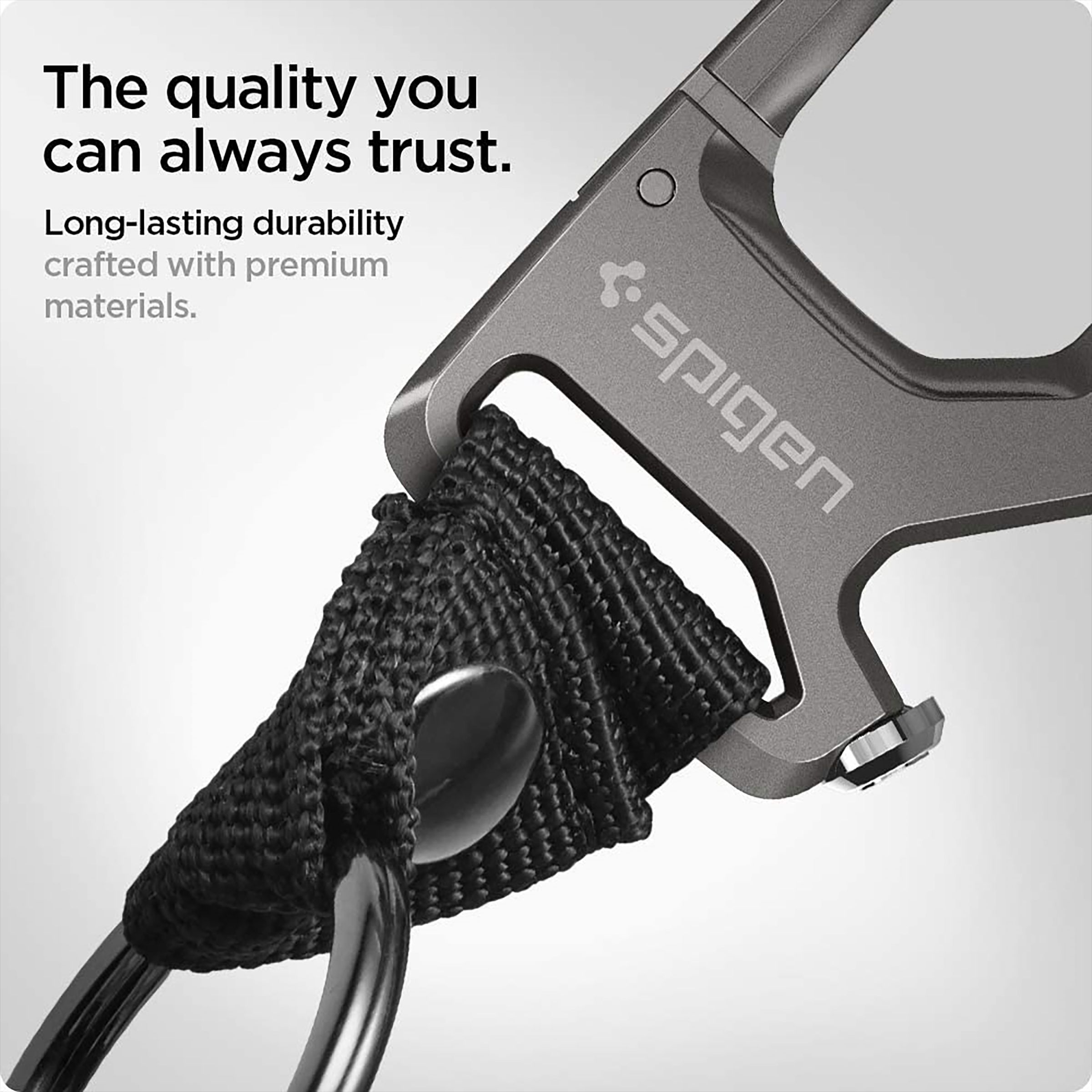 spigen Carabiner Key Ring (Bottle-Opener, AHP01869, Black) spigen Carabiner Key Ring (Bottle-Opener, AHP01869, Black)_6