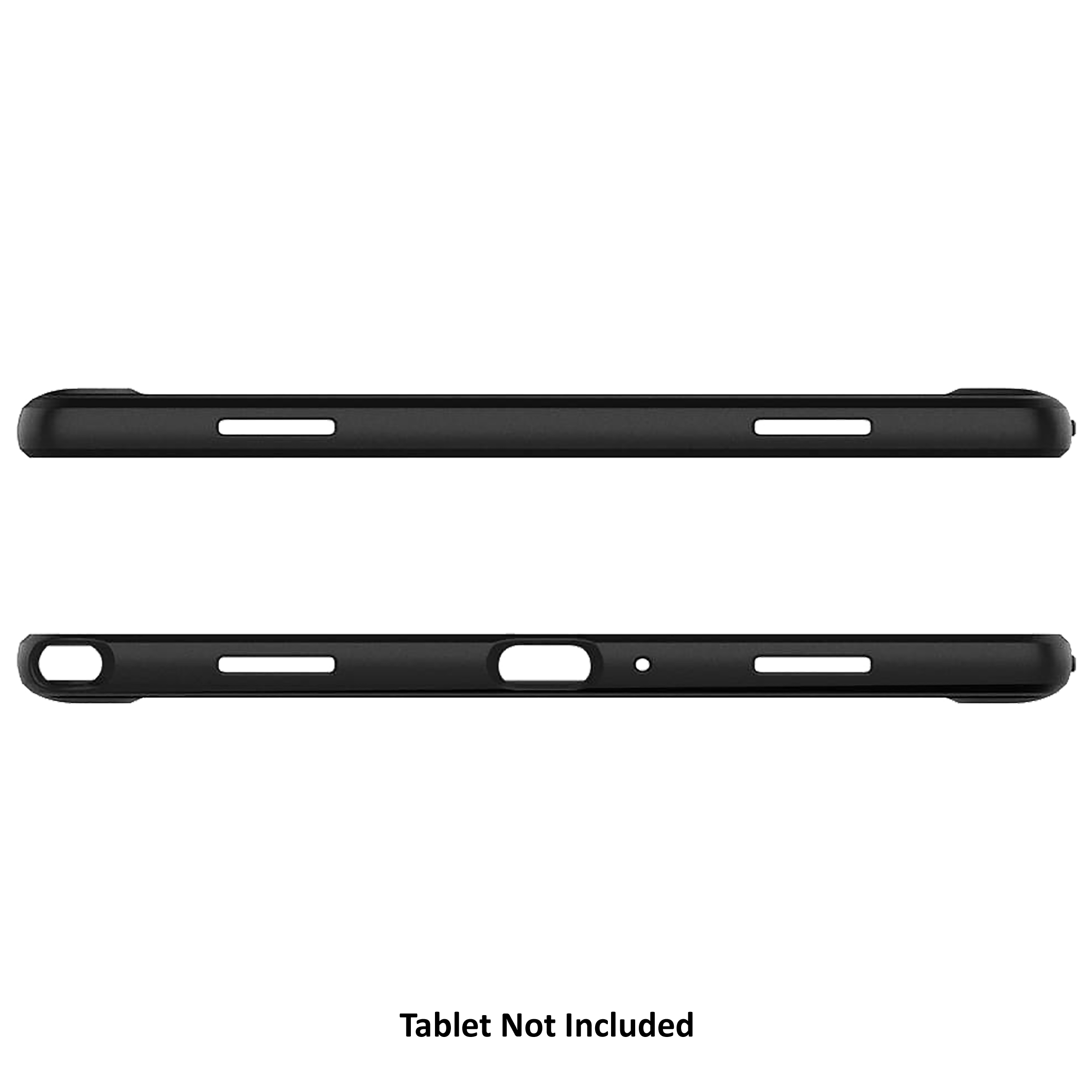 spigen Rugged Armor TPU Back Cover for SAMSUNG Galaxy Tab A7 (Wireless Charging Compatible, Matte Black)_6