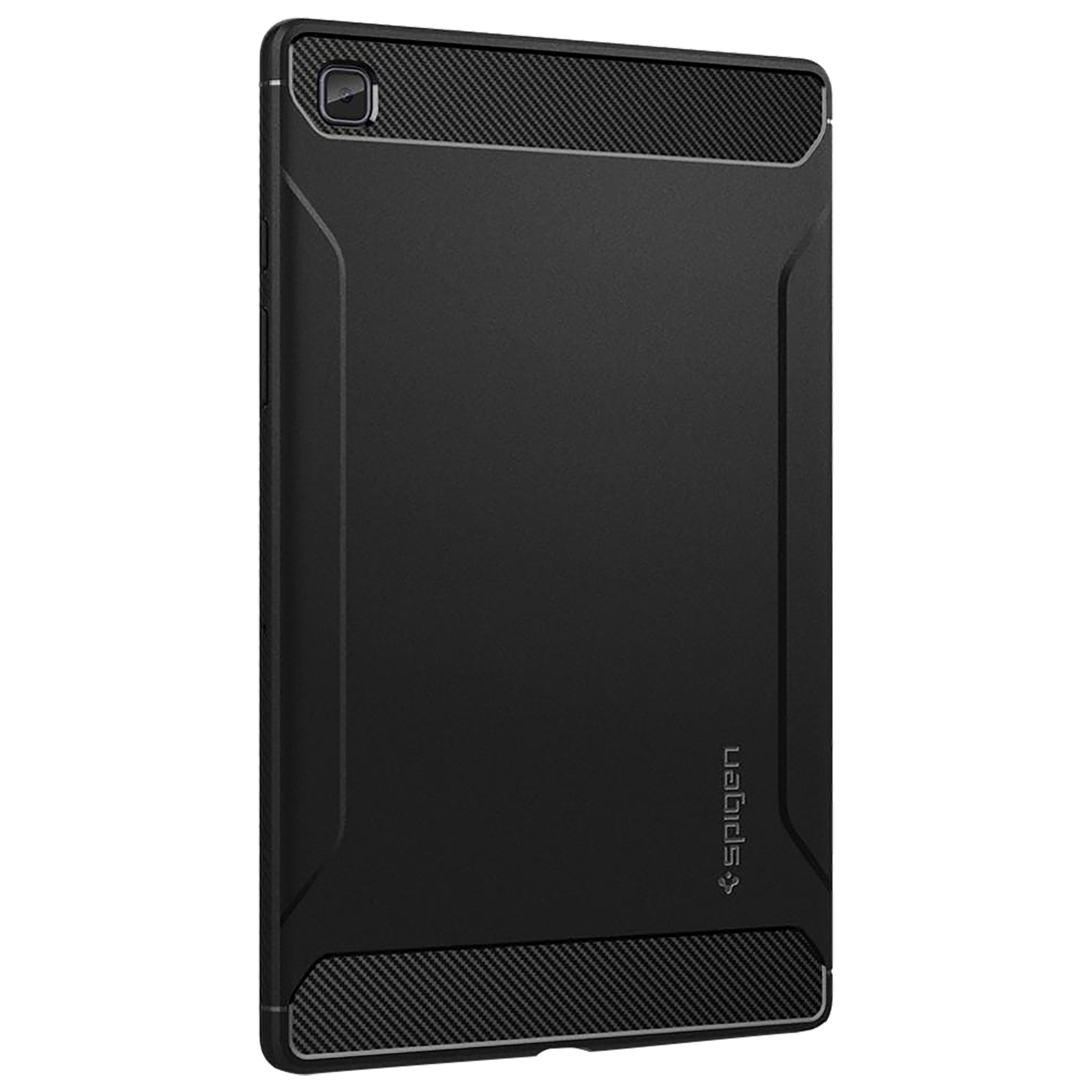 spigen Rugged Armor TPU Back Cover for SAMSUNG Galaxy Tab A7 (Wireless Charging Compatible, Matte Black)_8