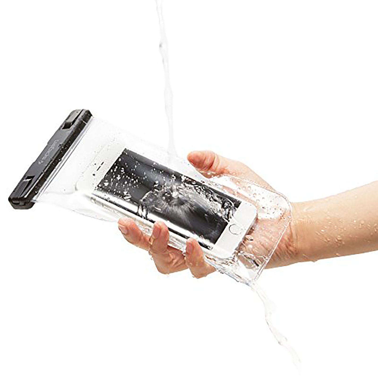 spigen TPU Full Cover Case For Universal Mobiles (IPX8 Certified Waterproof, Crystal Clear) spigen TPU Full Cover Case For Universal Mobiles (IPX8 Certified Waterproof, Crystal Clear)_5