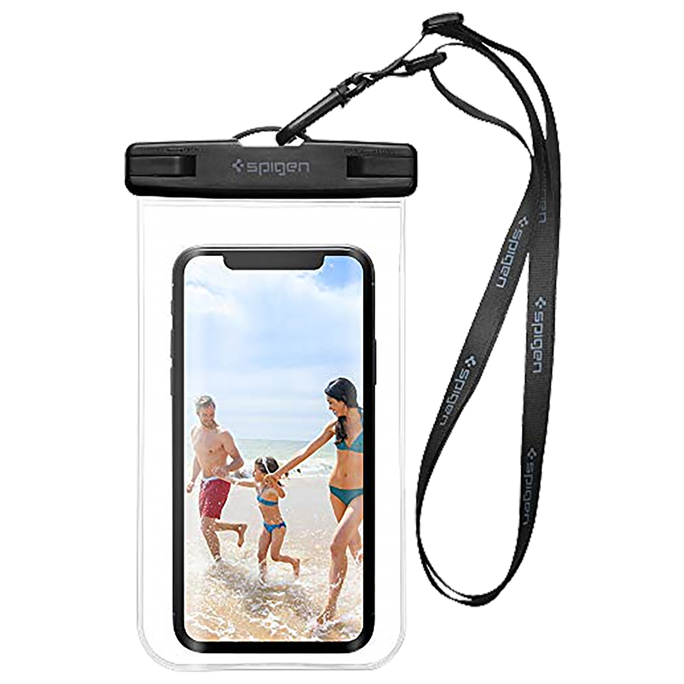 spigen TPU Full Cover Case For Universal Mobiles (IPX8 Certified Waterproof, Crystal Clear) spigen TPU Full Cover Case For Universal Mobiles (IPX8 Certified Waterproof, Crystal Clear)_1
