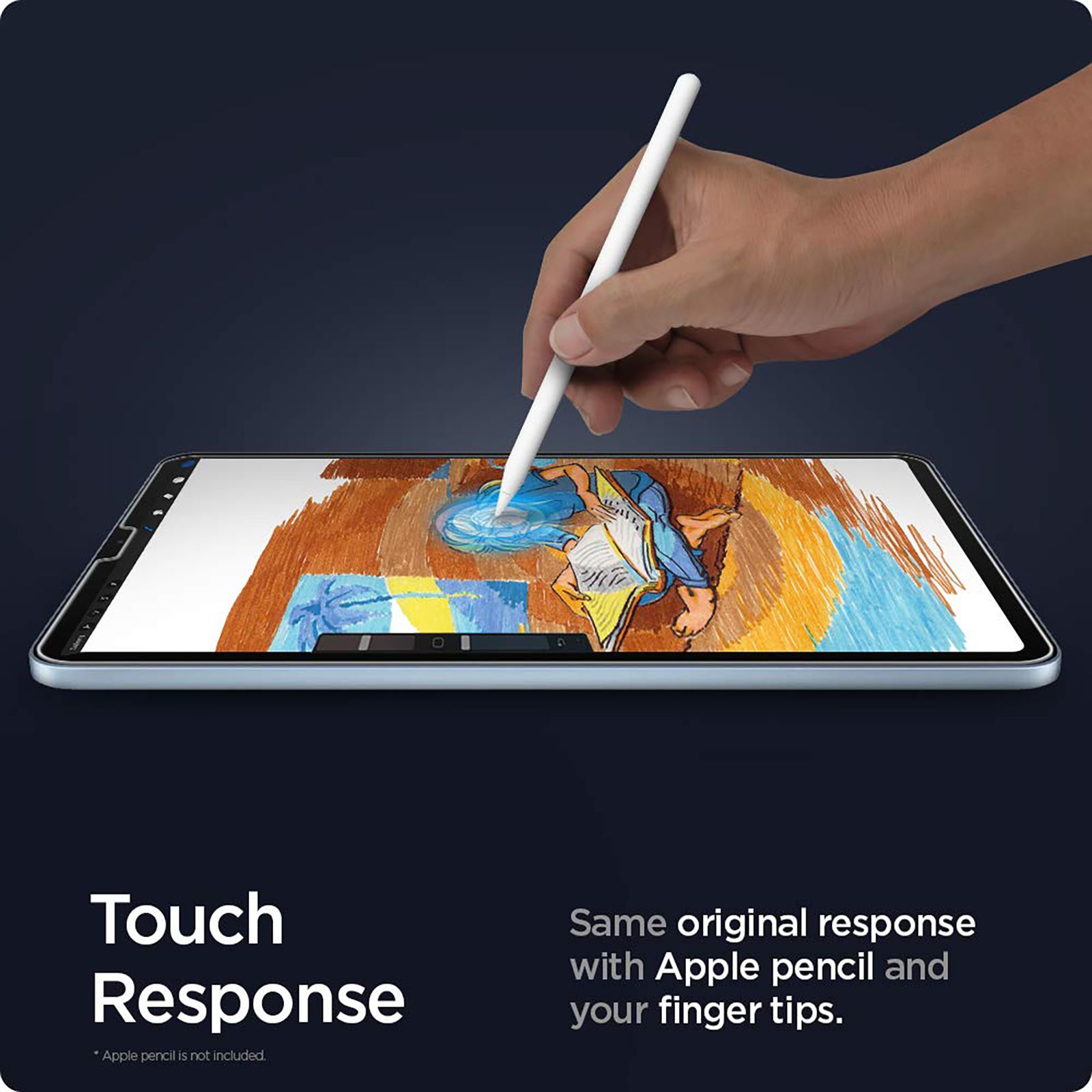 spigen GLAS.tR EZ FIT Screen Protector For Apple iPad Air 10.9" (2021/2020) (Oleophobic Coating, AGL02065, Transparent) spigen GLAS.tR EZ FIT Screen Protector For Apple iPad Air 10.9" (2021/2020) (Oleophobic Coating, AGL02065, Transparent)_15
