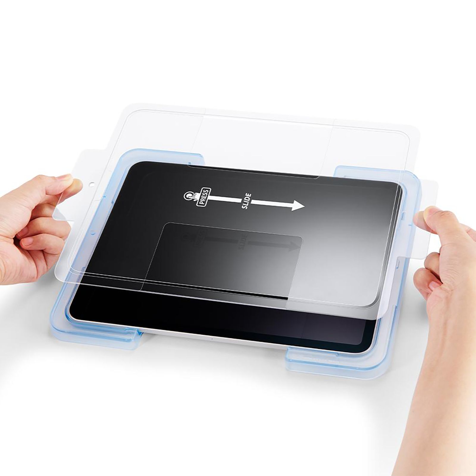 spigen GLAS.tR EZ FIT Screen Protector For Apple iPad Air 10.9" (2021/2020) (Oleophobic Coating, AGL02065, Transparent) spigen GLAS.tR EZ FIT Screen Protector For Apple iPad Air 10.9" (2021/2020) (Oleophobic Coating, AGL02065, Transparent)_5