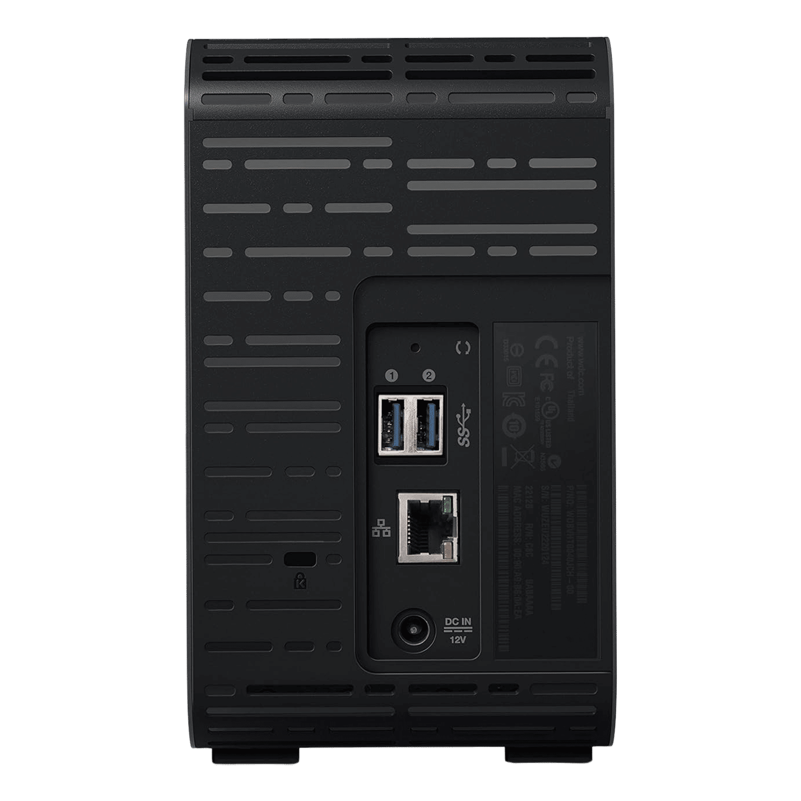 Western Digital My Cloud EX2 Ultra 4TB USB (3.0) Hard Disk Drive (Automatic Backup, Black)_6