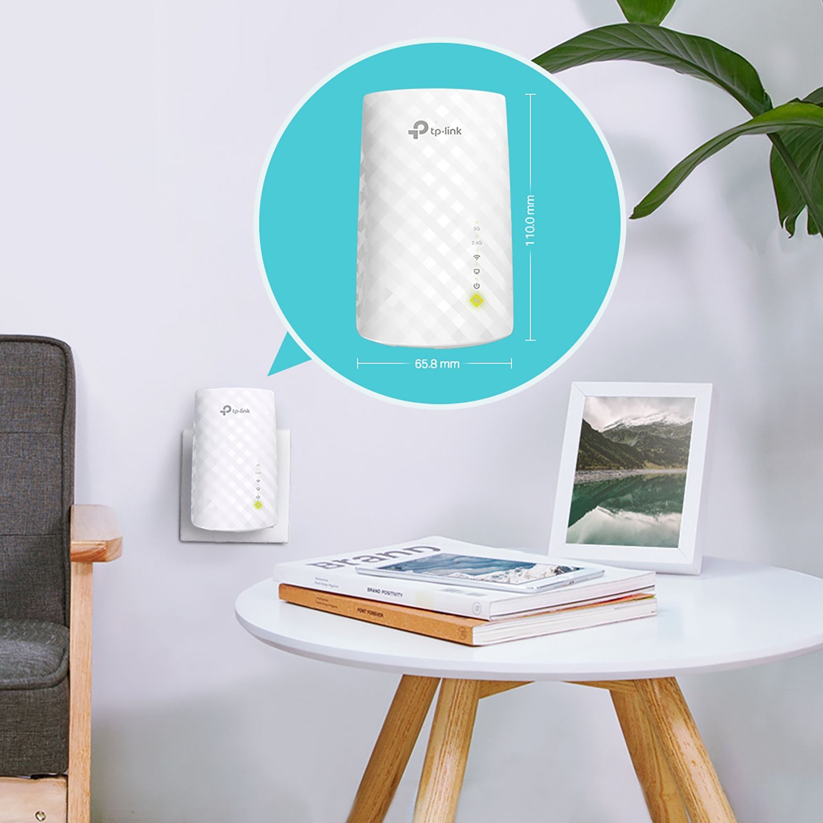 tp-link RE220 Dual Band WiFi Range Extender (Multicast Support QoS, White) tp-link RE220 Dual Band WiFi Range Extender (Multicast Support QoS, White)_7