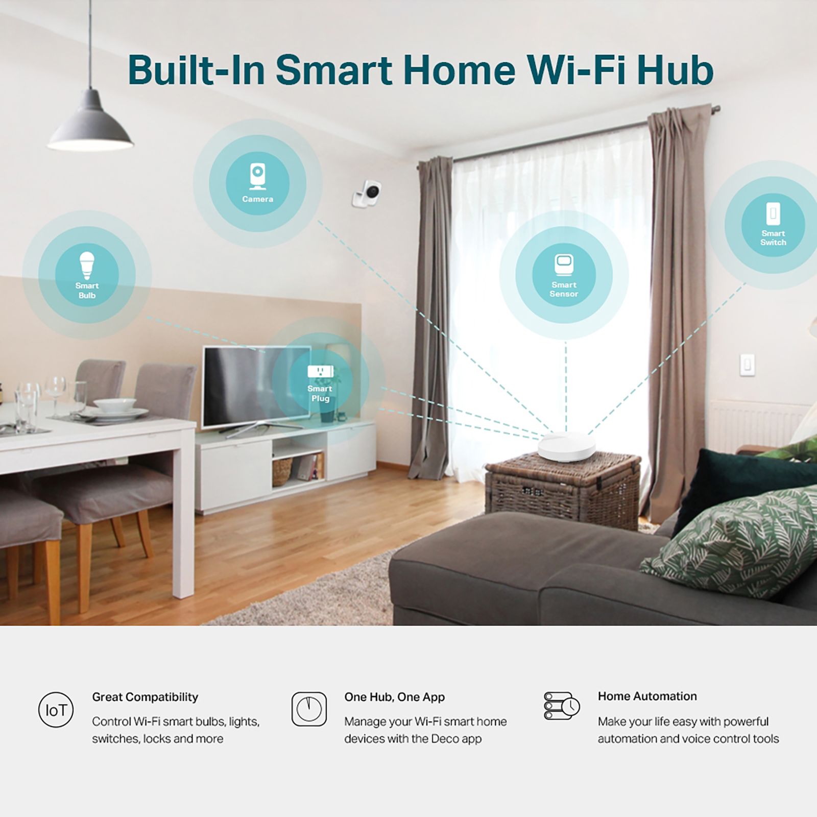 tp-link Deco M5 (1-pack) Dual Band Pack of 1 Wi-Fi Home Mesh System (Deco Mesh Technology, 150502975, White) tp-link Deco M5 (1-pack) Dual Band Pack of 1 Wi-Fi Home Mesh System (Deco Mesh Technology, 150502975, White)_8