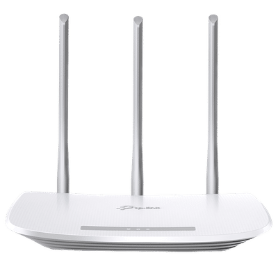 Tp-Link TL-WR845N Single Band WiFi 4 Router (3 Antennas, 5 LAN Ports, 2×2 MIMO, White)