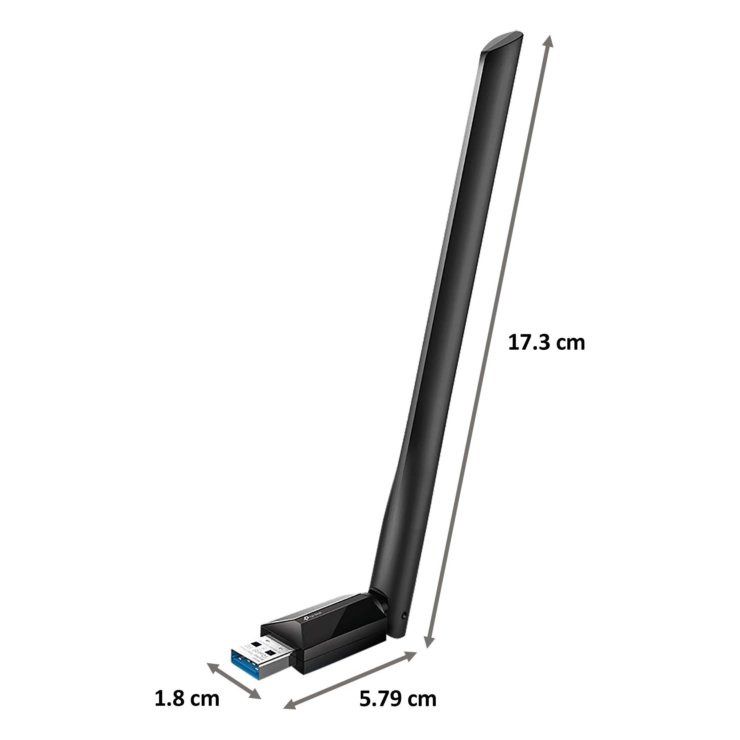 Tp-Link Archer T3U Plus Dual Band Network Adapter (1 Antenna,Lightning-Fast Speed, MU-MIMO, Black) Tp-Link Archer T3U Plus Dual Band Network Adapter (1 Antenna,Lightning-Fast Speed, MU-MIMO, Black)_2
